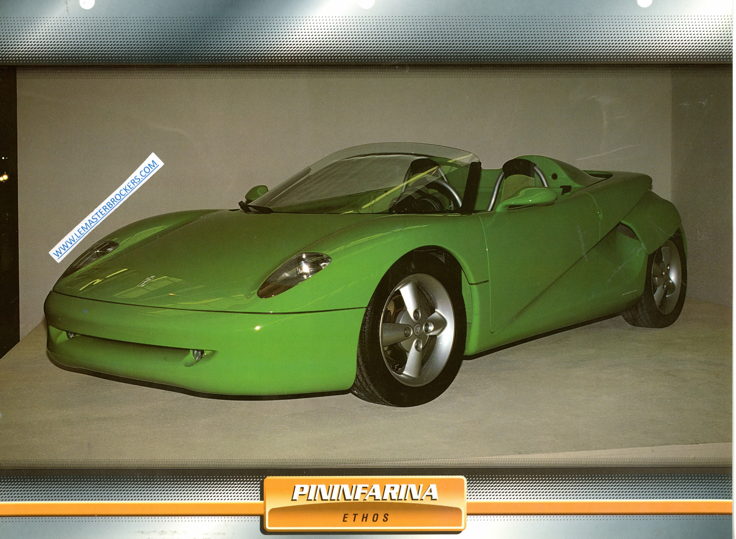 FICHE PINIFARINA ETHOS PROTOTYPE 1992