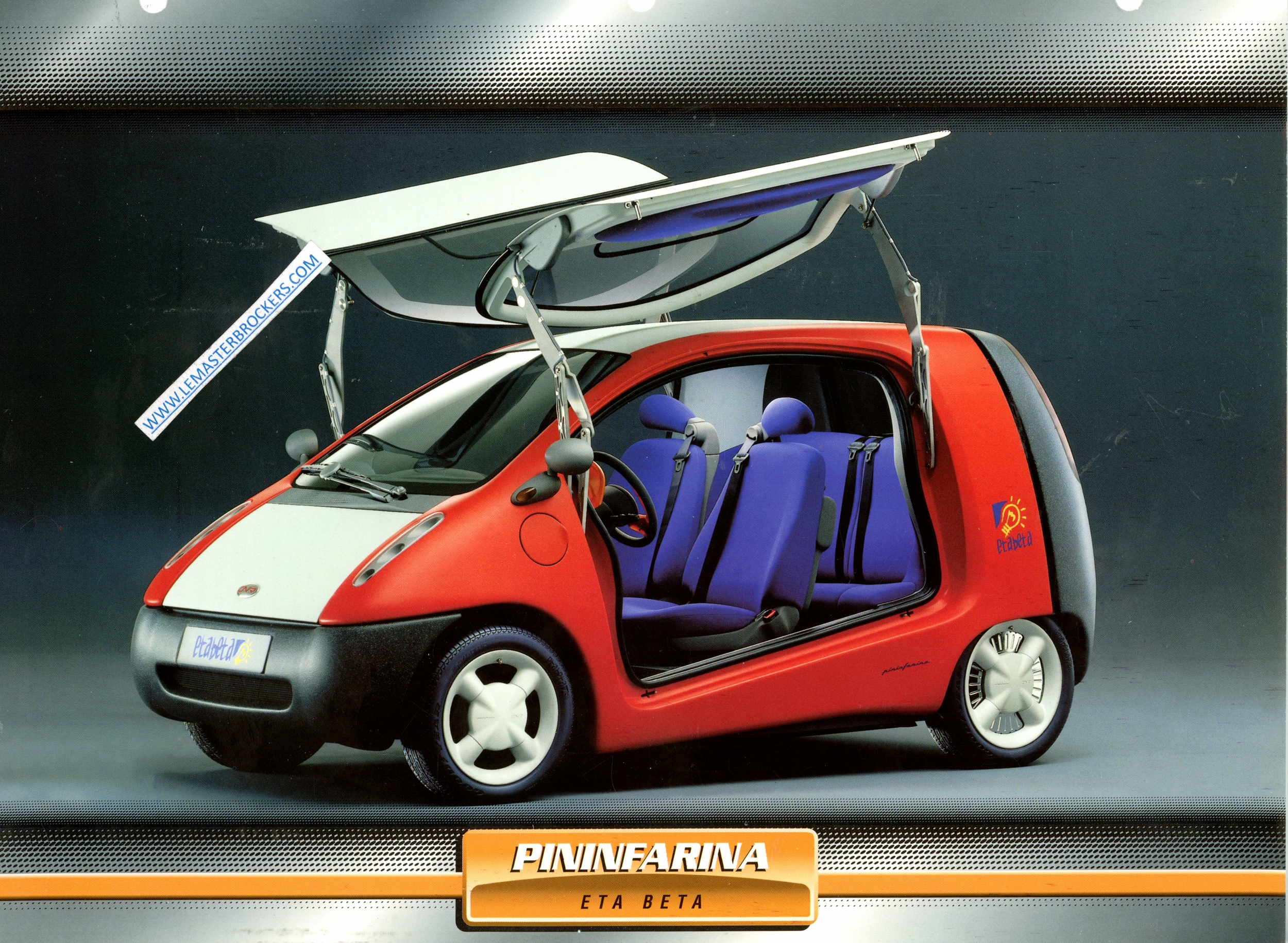 FICHE PINIFARINA ETA BETA PROTOTYPE 1996