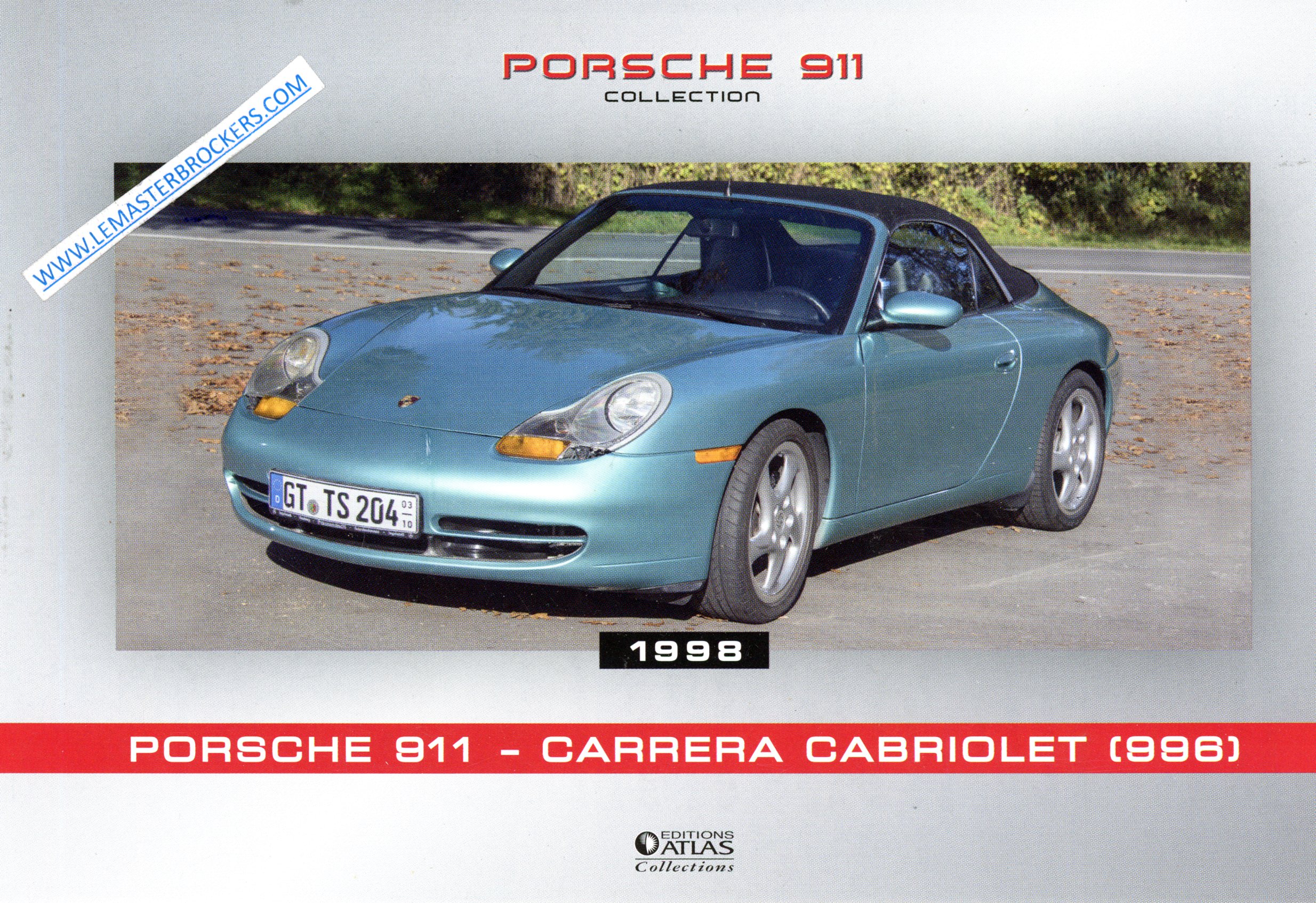 PORSCHE 911 CARRERA CABRIOLET 996 1998