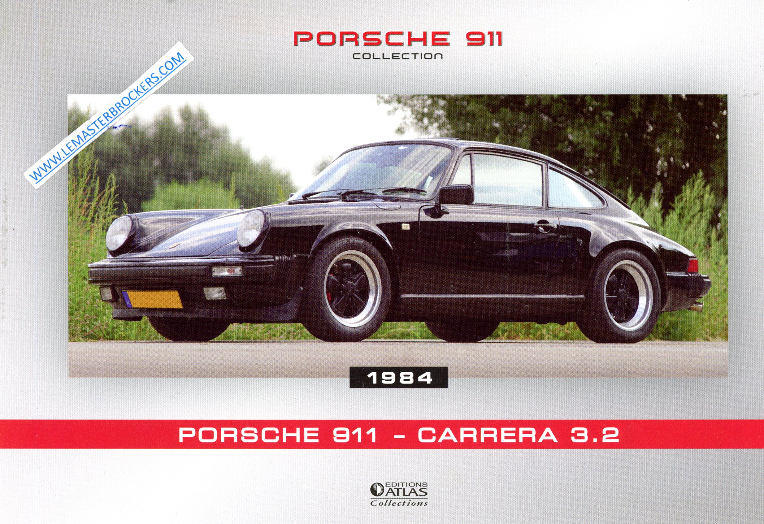 PORSCHE 911 CARRERA 3.2 1984 FICHE AUTO PORSCHE