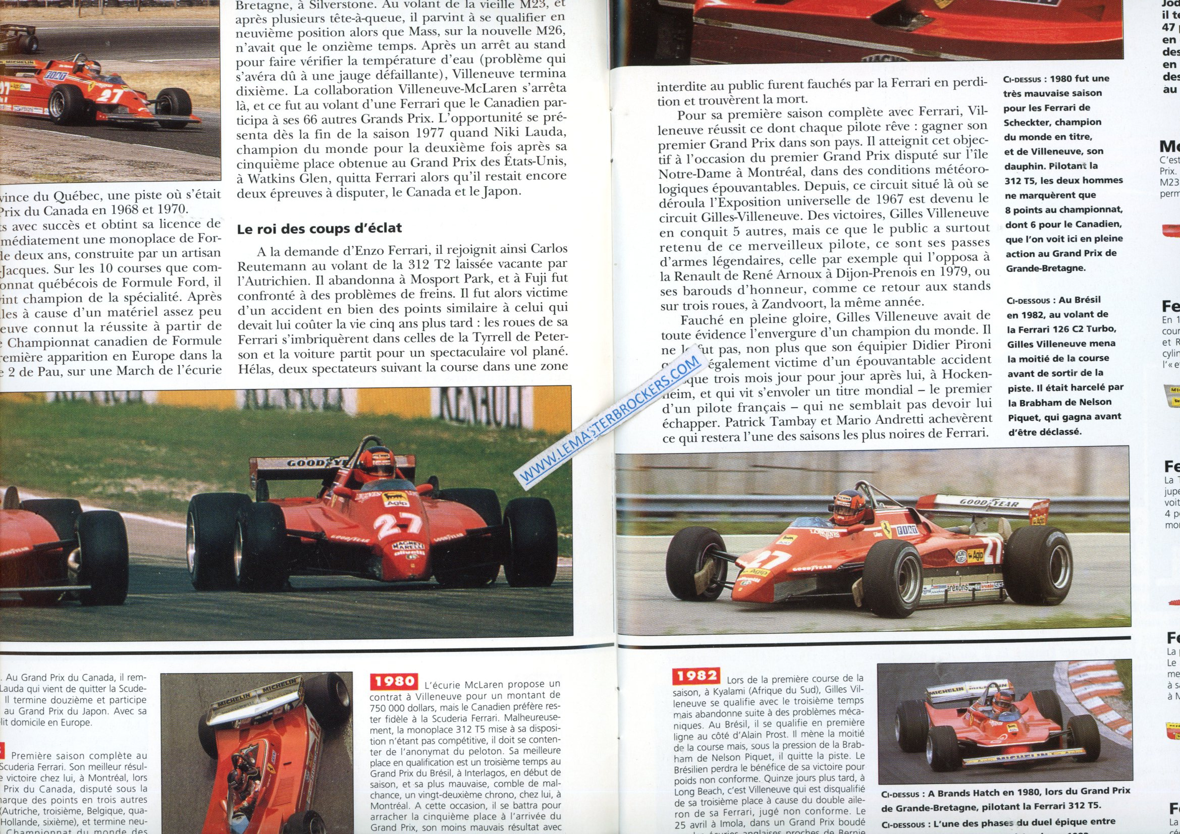 VILLENEUVE F1