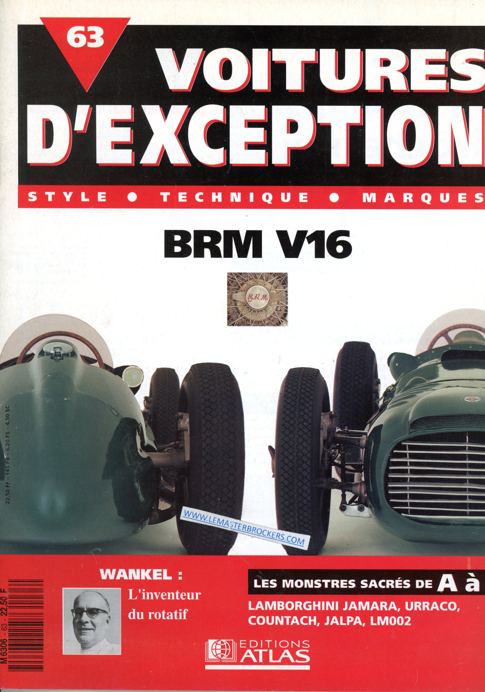 BRM V16 - WANKEL - LAMBORGHINI