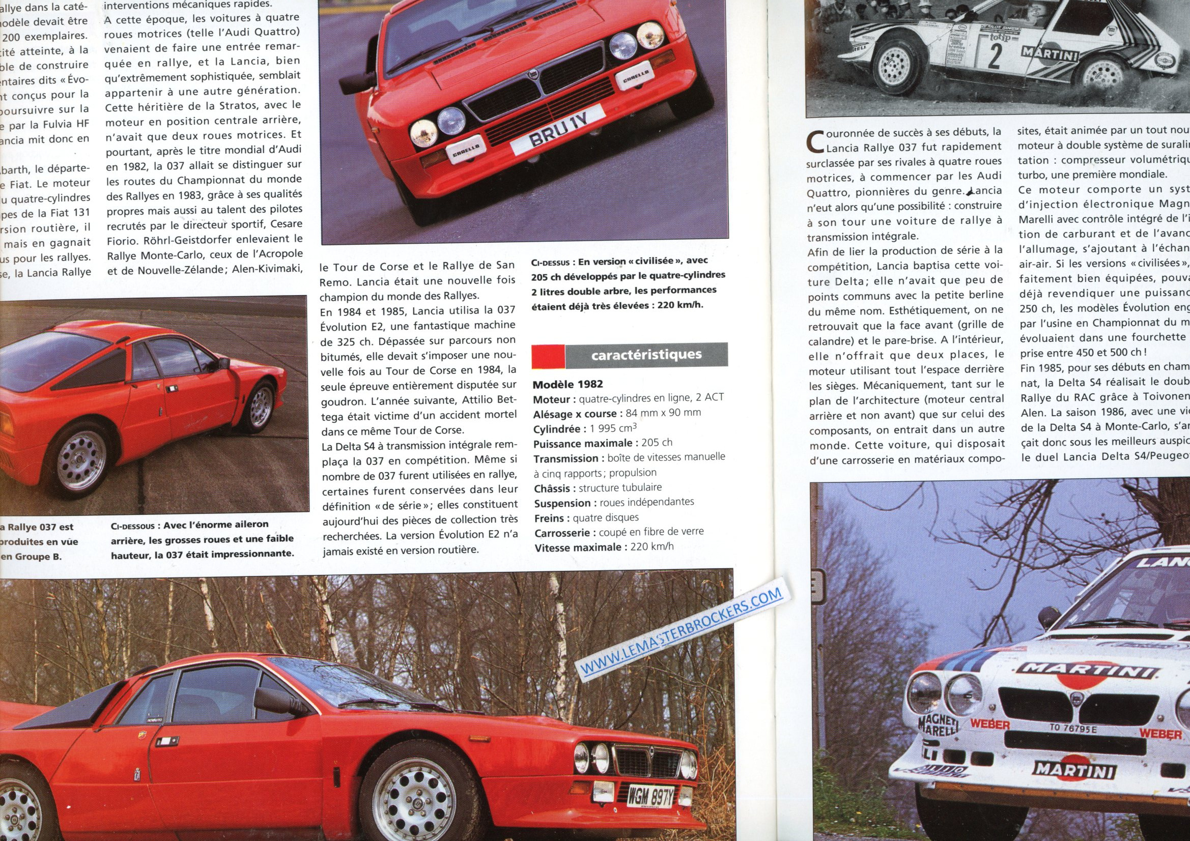 LANCIA MONTE-CARLO GAMMA 037 DELTA S4 HF