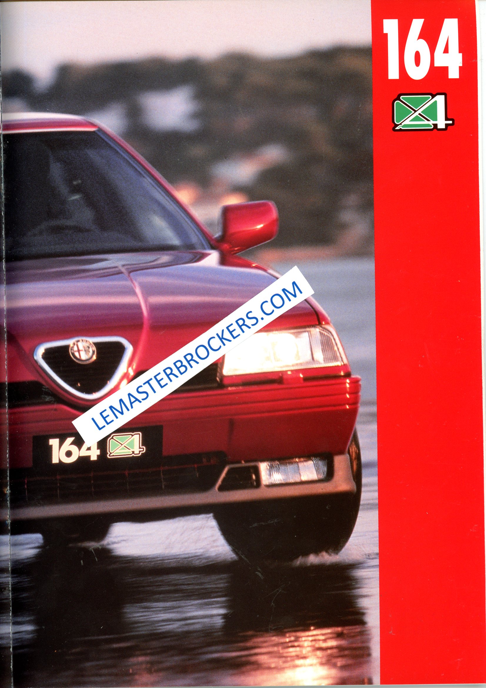 CATALOGUE ALFA ROMEO 164 Q4