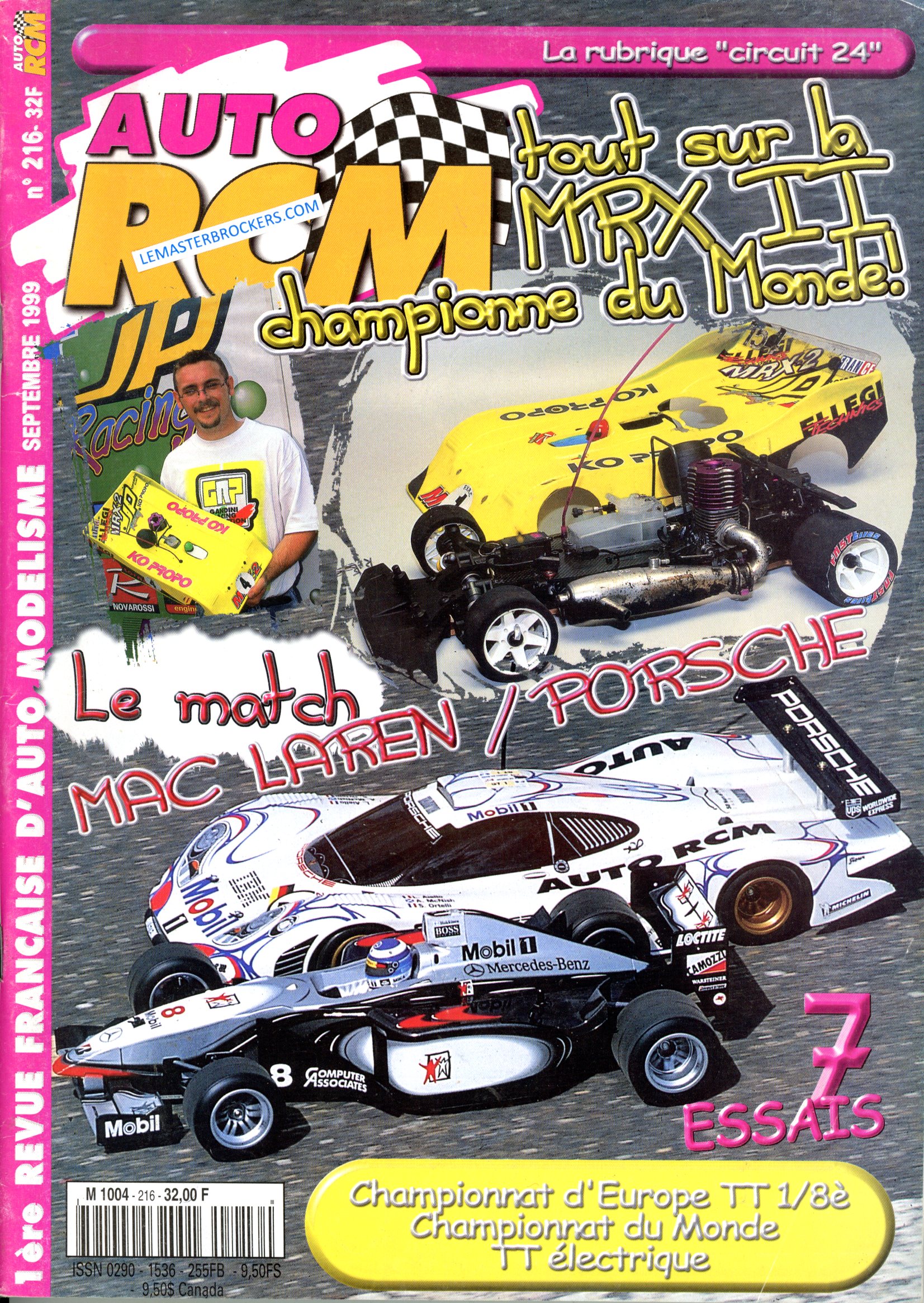 AUTO RCM 216 1999 REVUE MODELISME