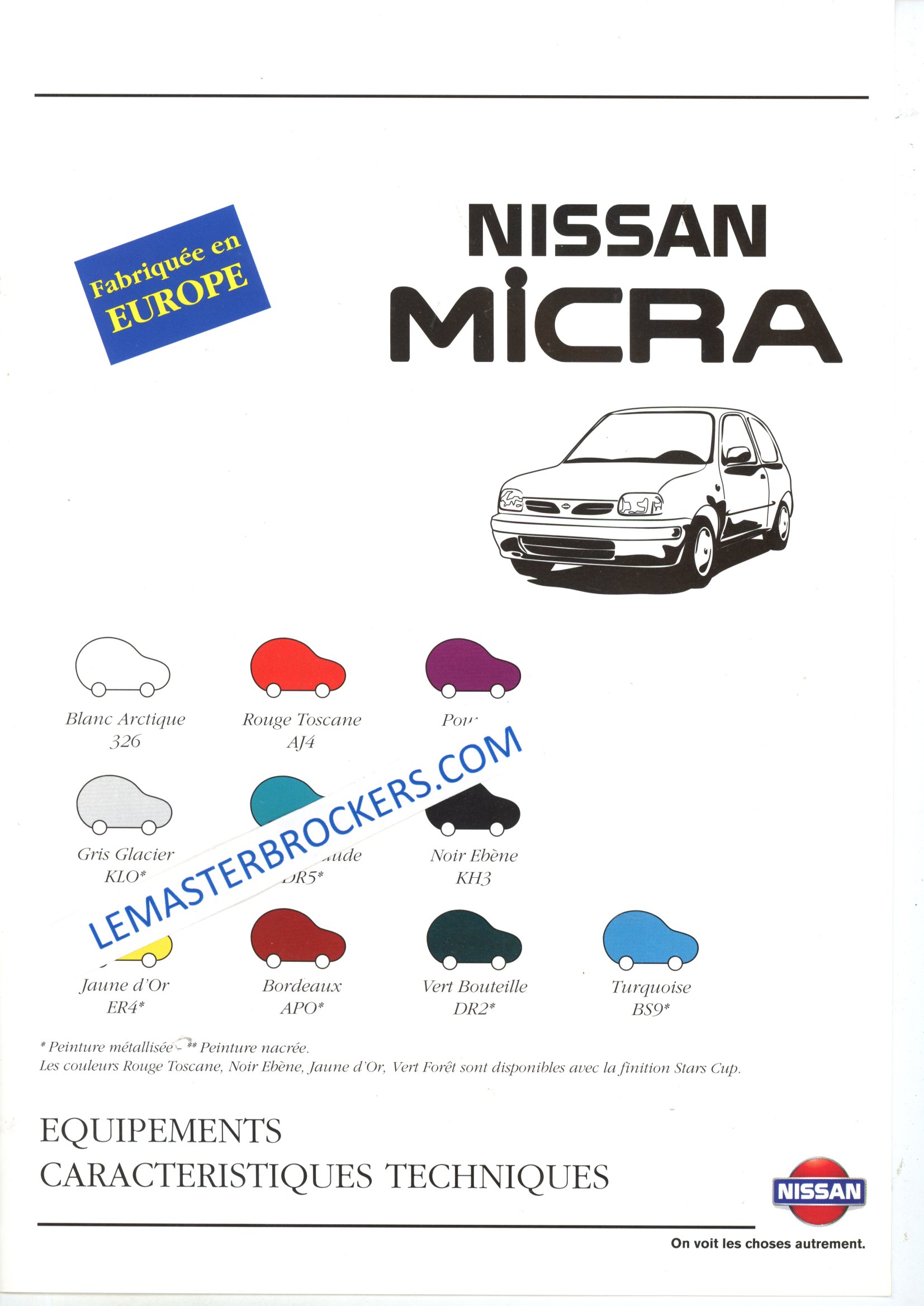 NISSAN MICRA L TIVOLI LAGOON CYPIA STARS CUP