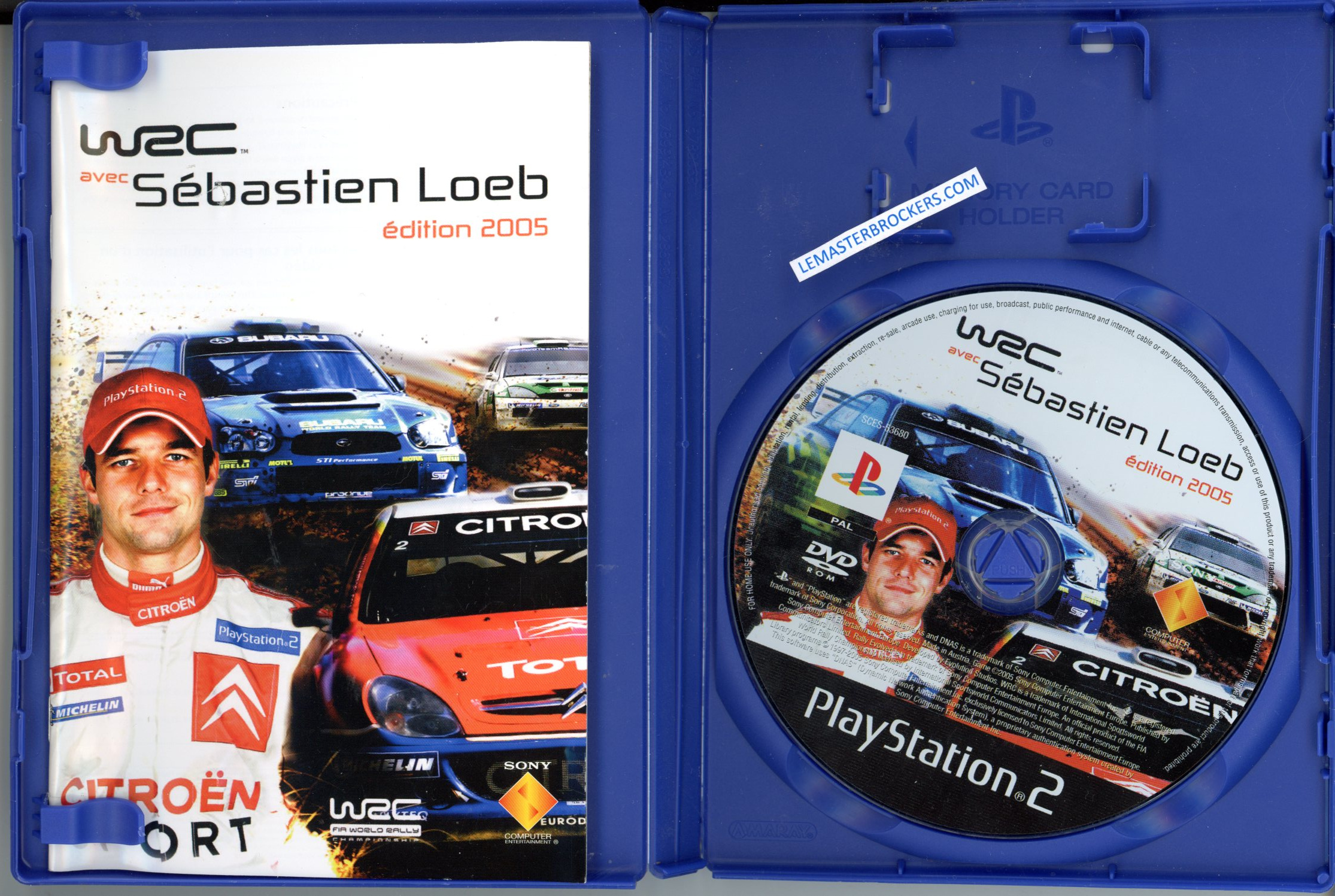 WRC SEBASTIEN LOEB EDITION 2005 - JEU PS2 71171912391 PS2