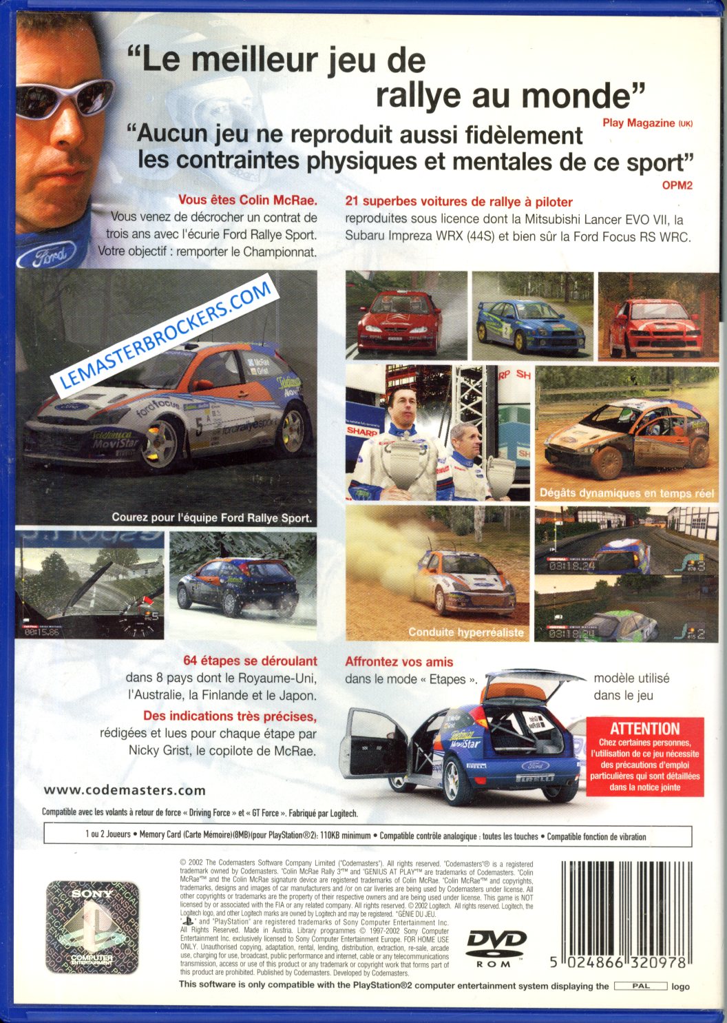 Colin McRae Rally 2005 PS2 (Gebraucht) in Oberbuchsiten für CHF 5 - mit
