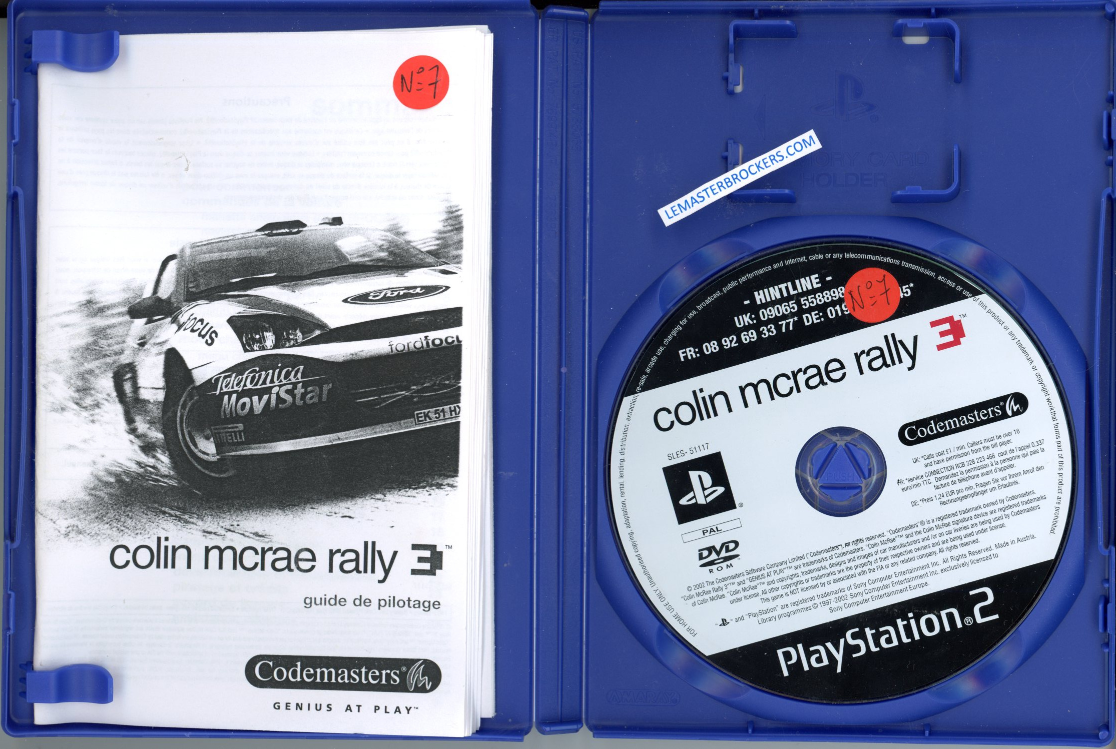 COLIN MCRAE RALLY 3  5024866320978