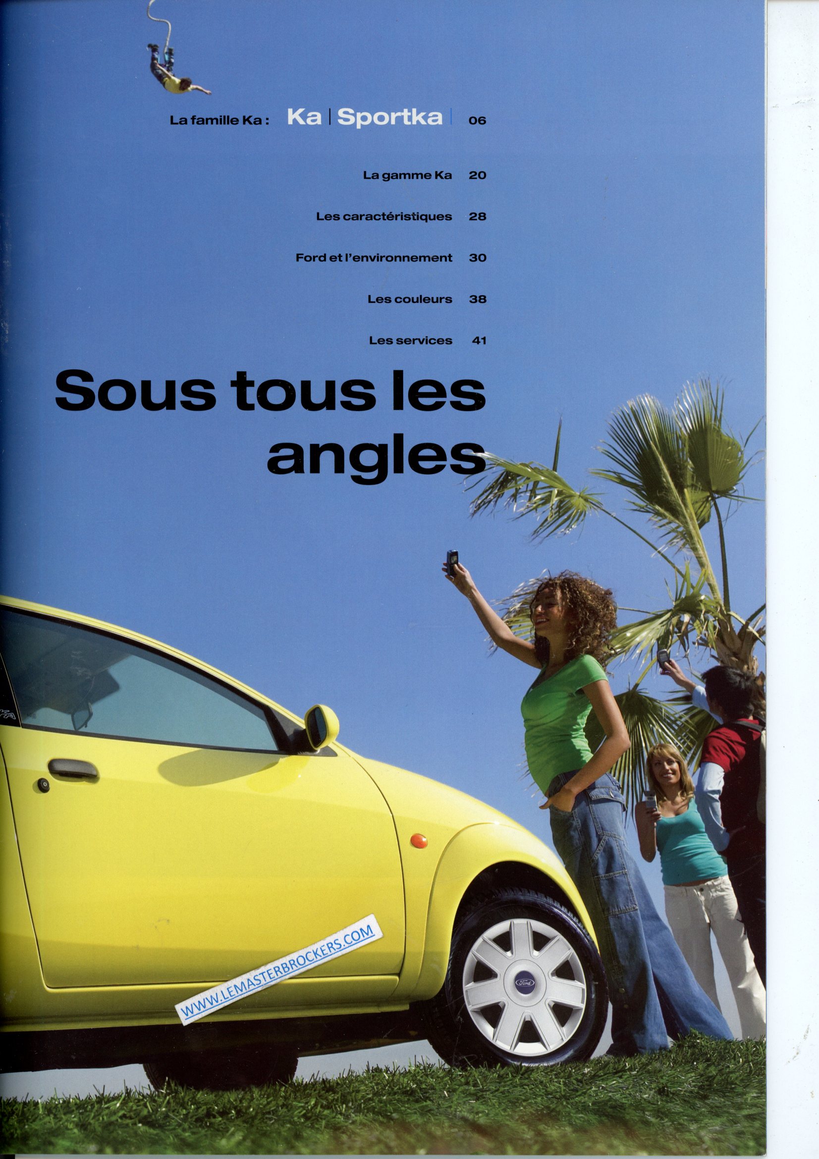 PROSPECTUS FORD KA FUN OBSESSION SENSO ELANCE SPORTKA 2007