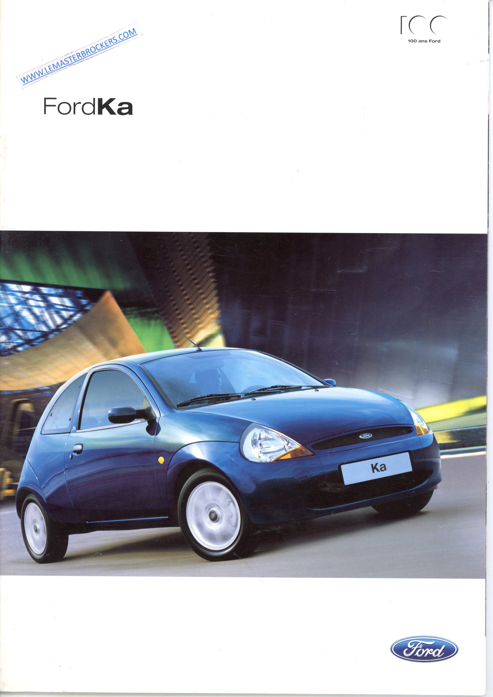 FORD KA OBSESSION COLLECTION ELANCE SPORTKA 2003