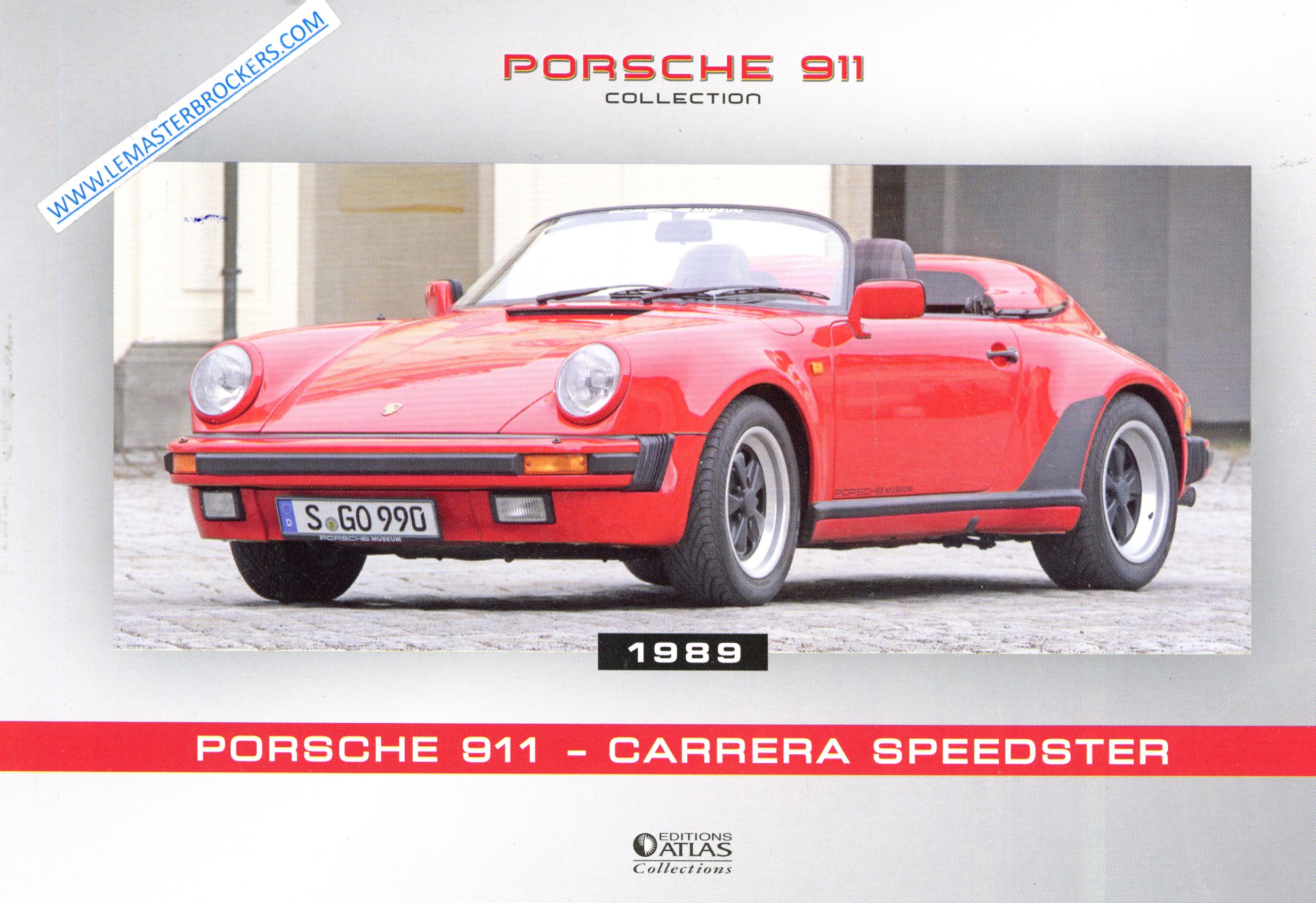 PORSCHE 911 CARRERA SPEEDSTER 1989
