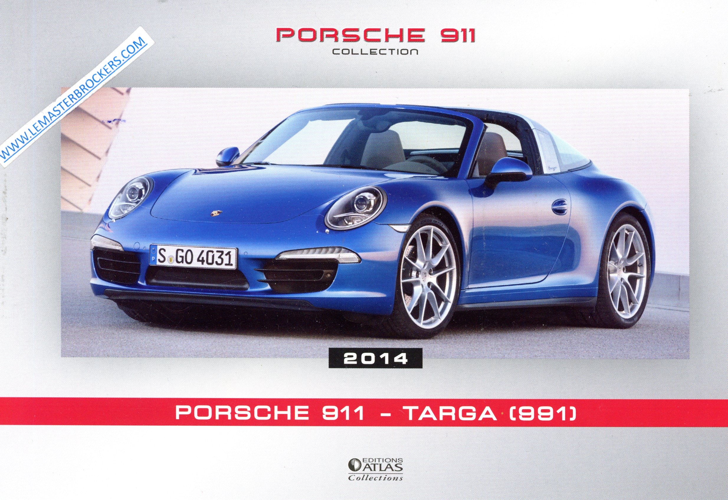 PORSCHE 911 TARGA 991 2014
