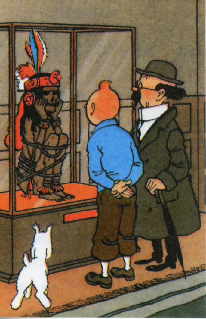 TINTIN-CHROMO-VIGNETTE -BOULES-CRISTAL-HERGÉ-BELGE-LEMASTERBROCKERS