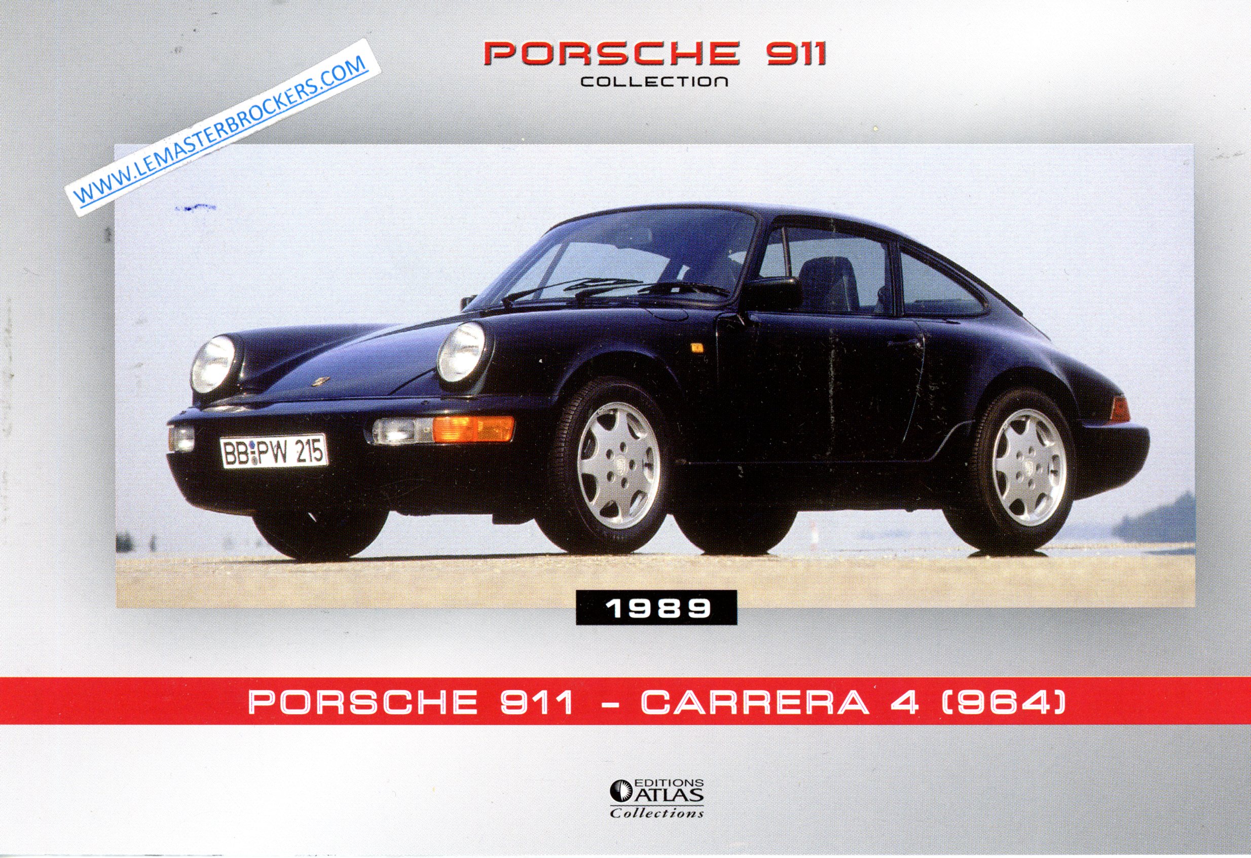 PORSCHE 911 CARRERA 4 964 1989