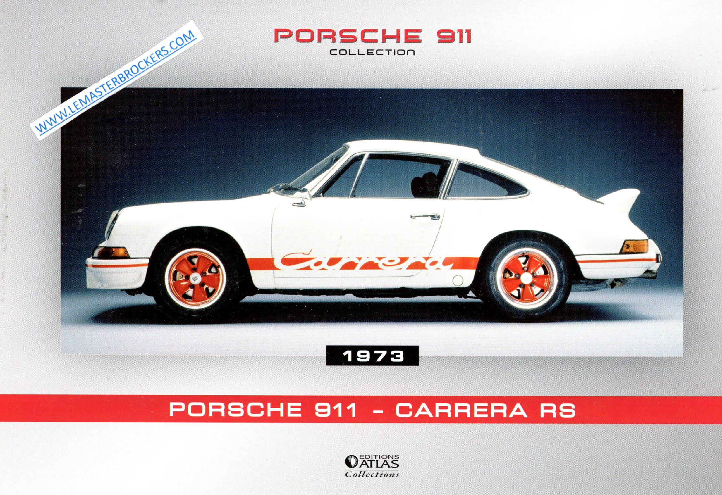 FICHE PORSCHE 911 CARRERA RS 2.7 1973