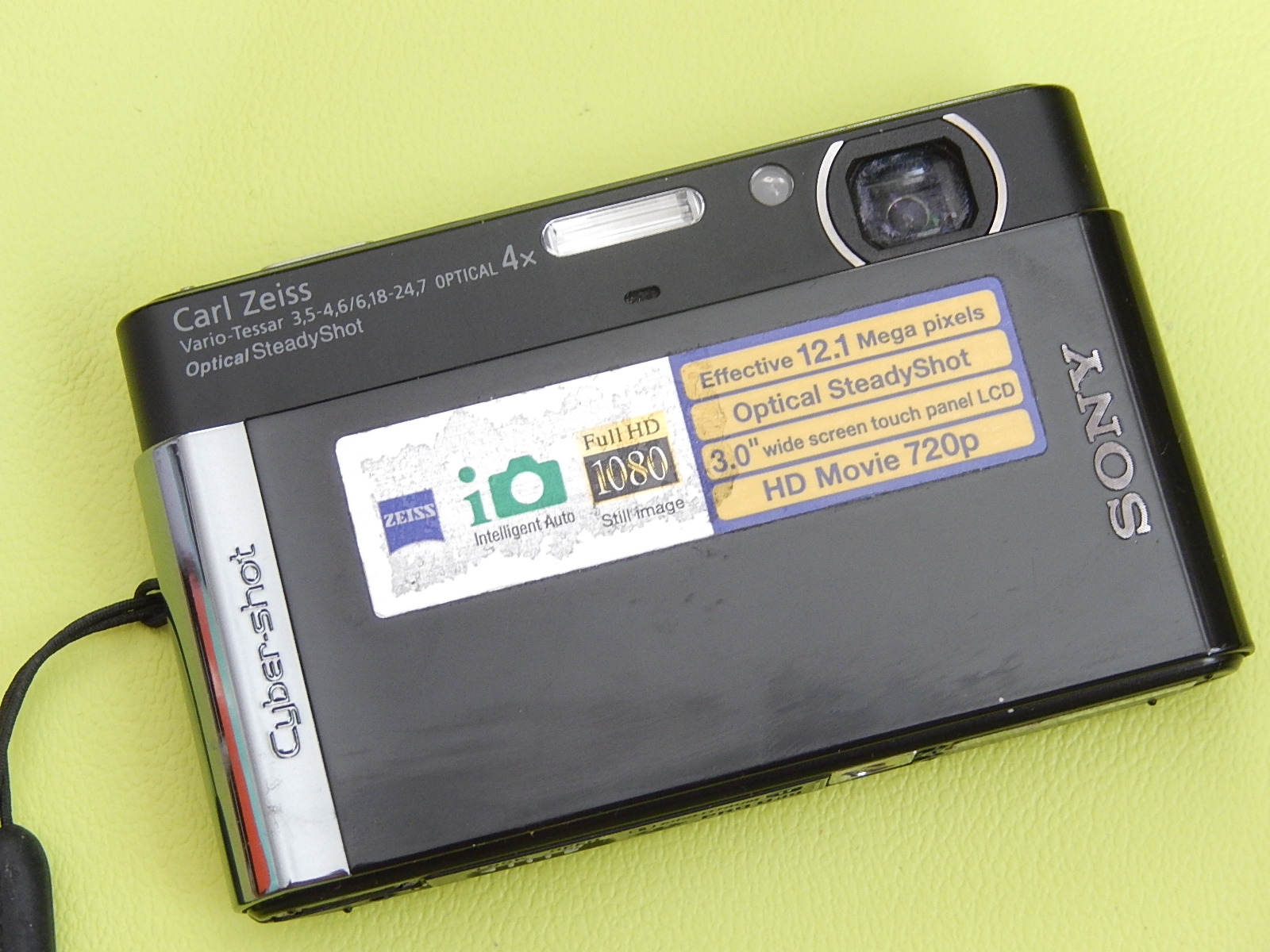 SONY CYBERSHOT DSC-T90 12.1MP ZOOM 4X APPAREIL PHOTO NUMERIQUE VINTAGE