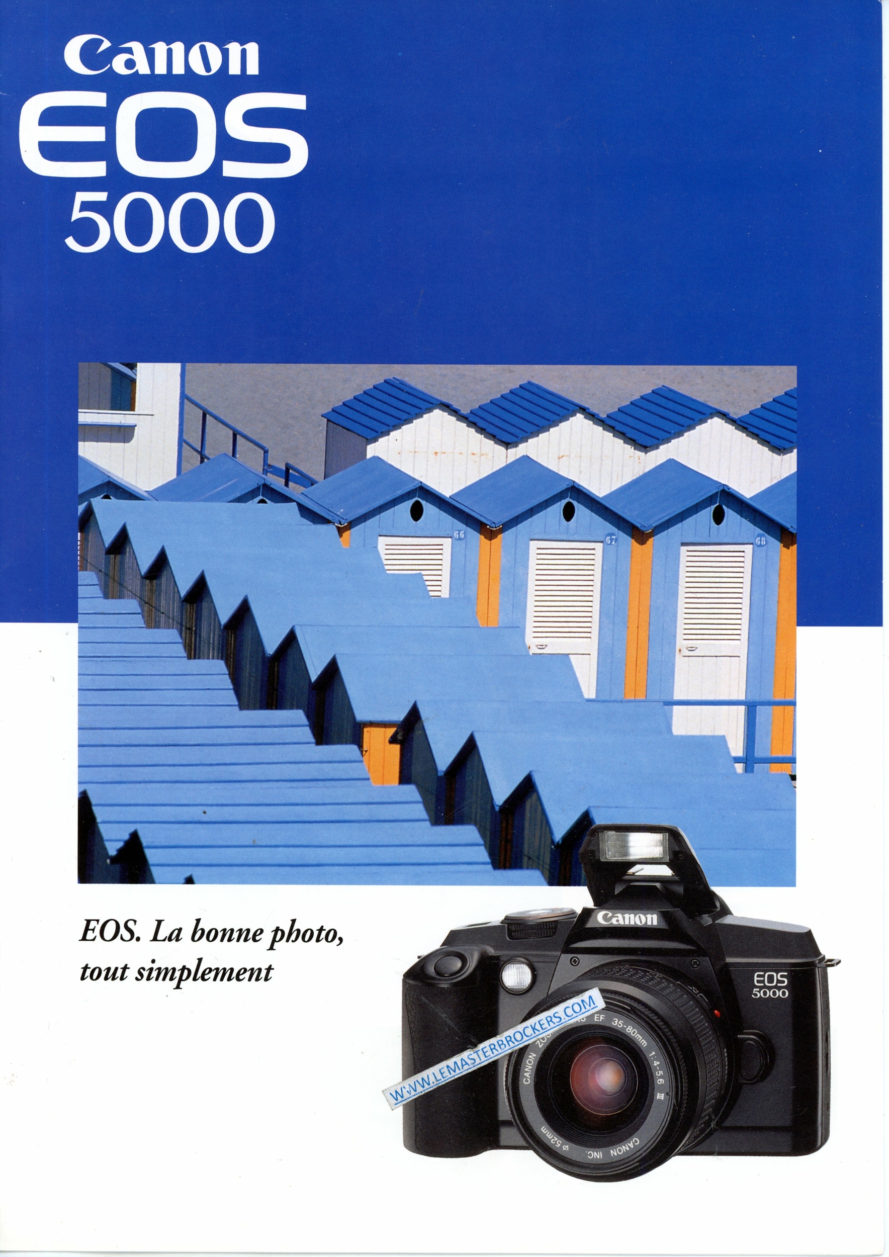 CANON EOS 5000 BROCHURE PUBLICITAIRE DE 1995