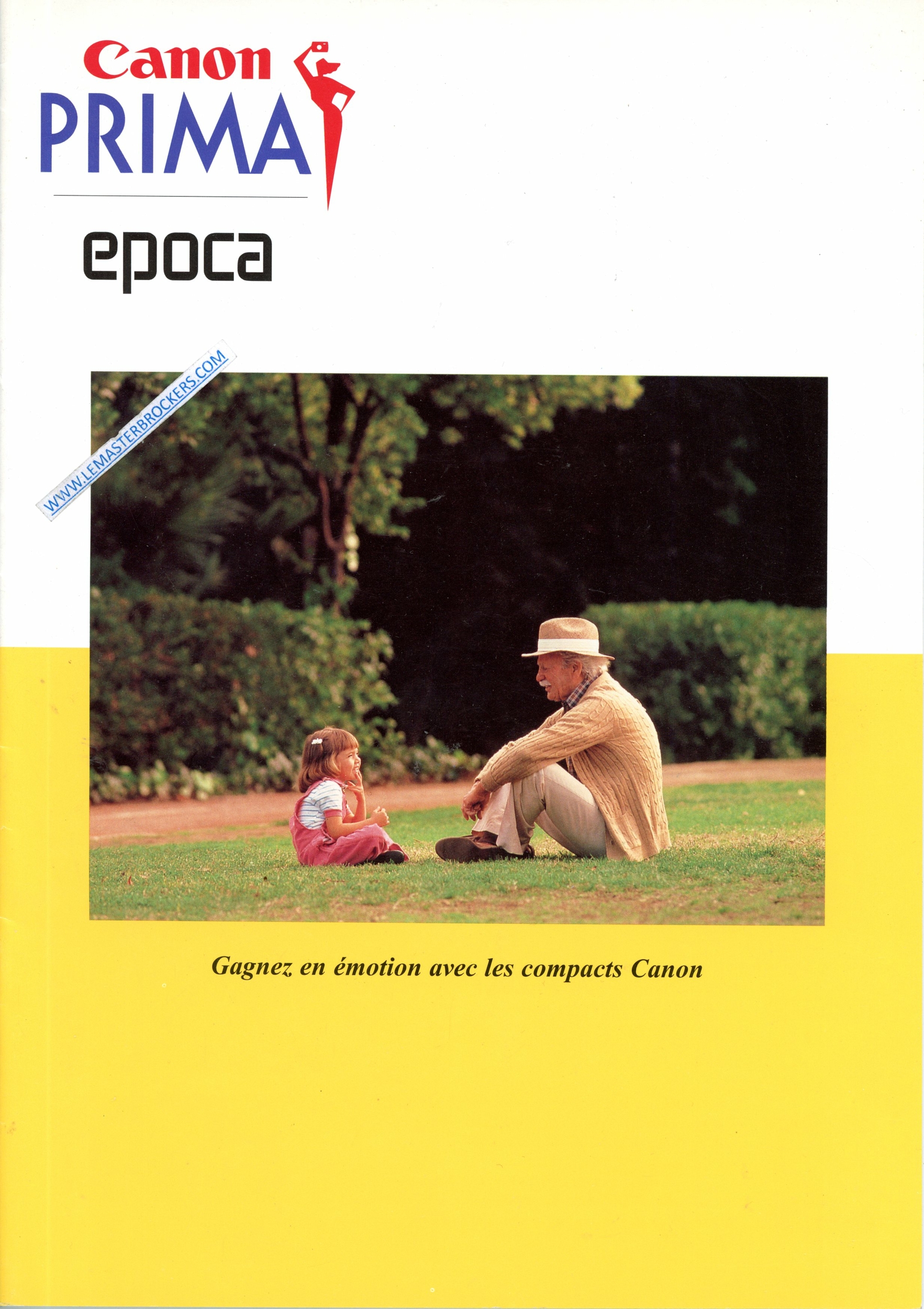 CANON PRIMA EPOCA BROCHURE DE 1995