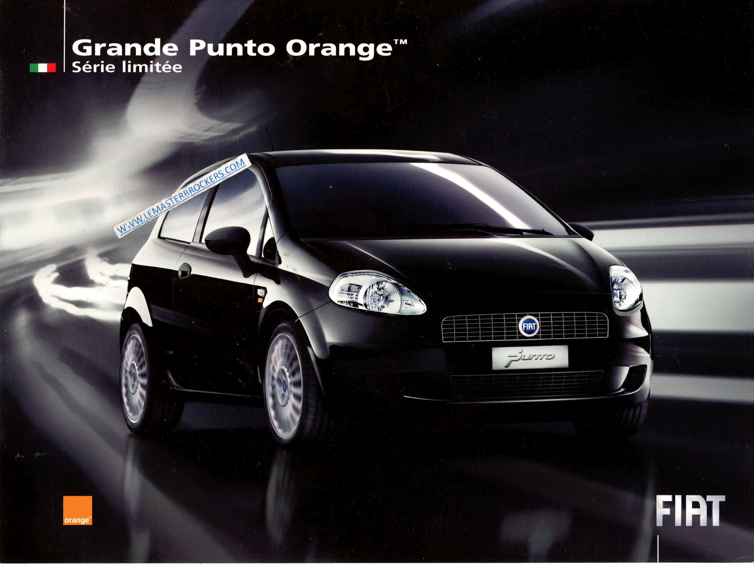 FIAT GRANDE PUNTO ORANGE SERIE LIMITEE DE 2007