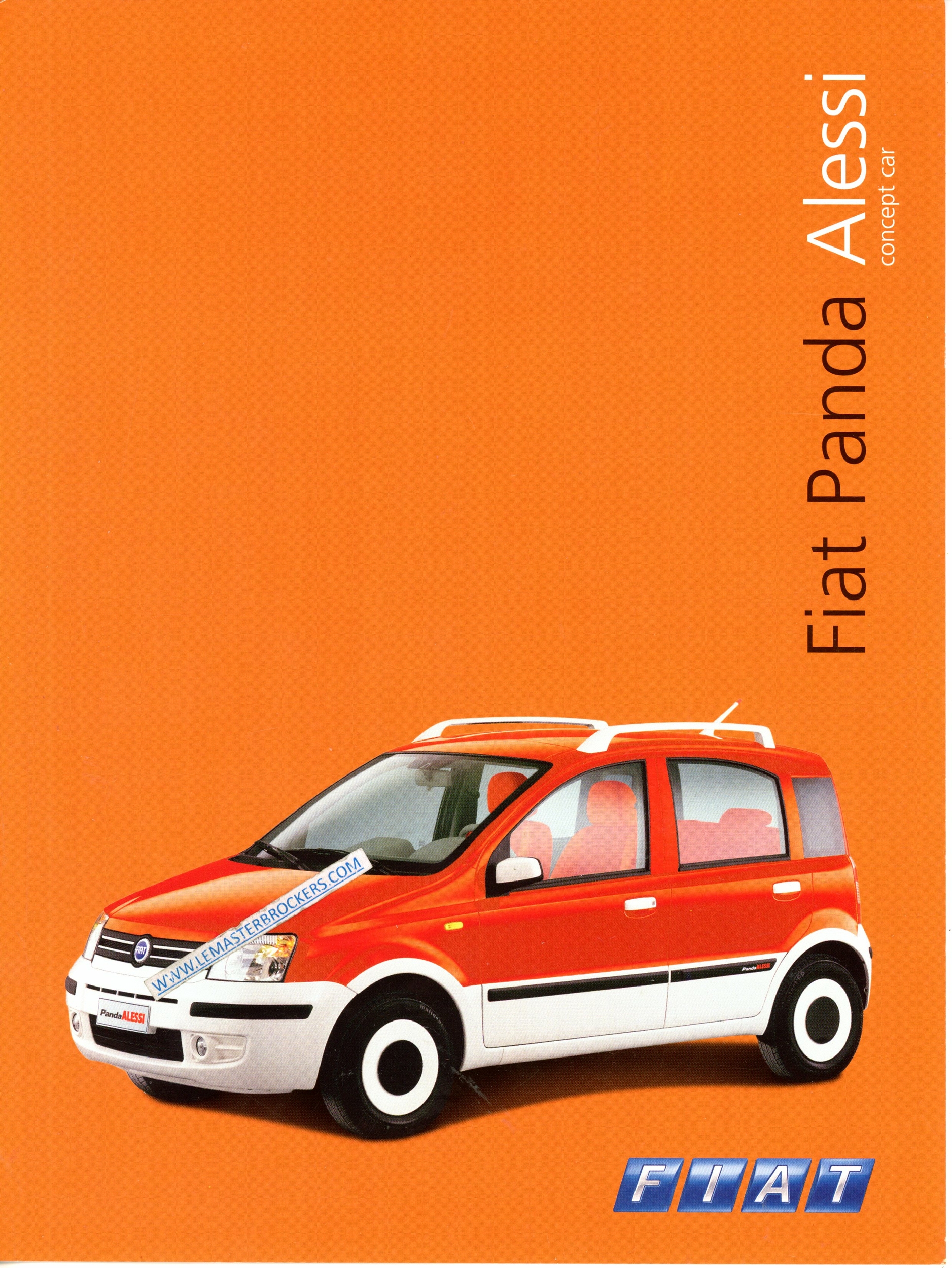 FIAT PANDA ALESSI CONCEPT CAR 2005