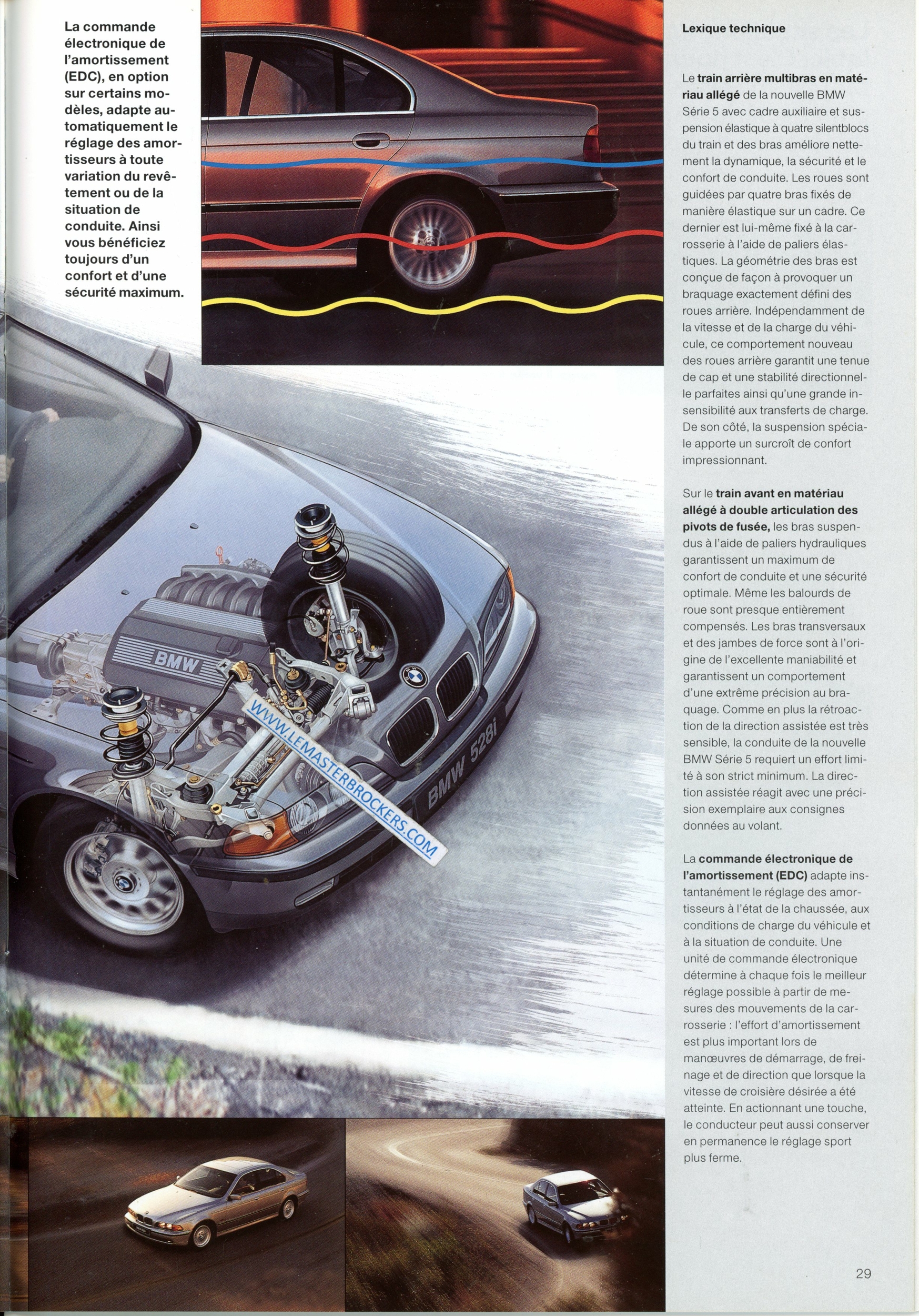 CATALOGUE BMW 520i 523i 528i 525TDS DE 1996
