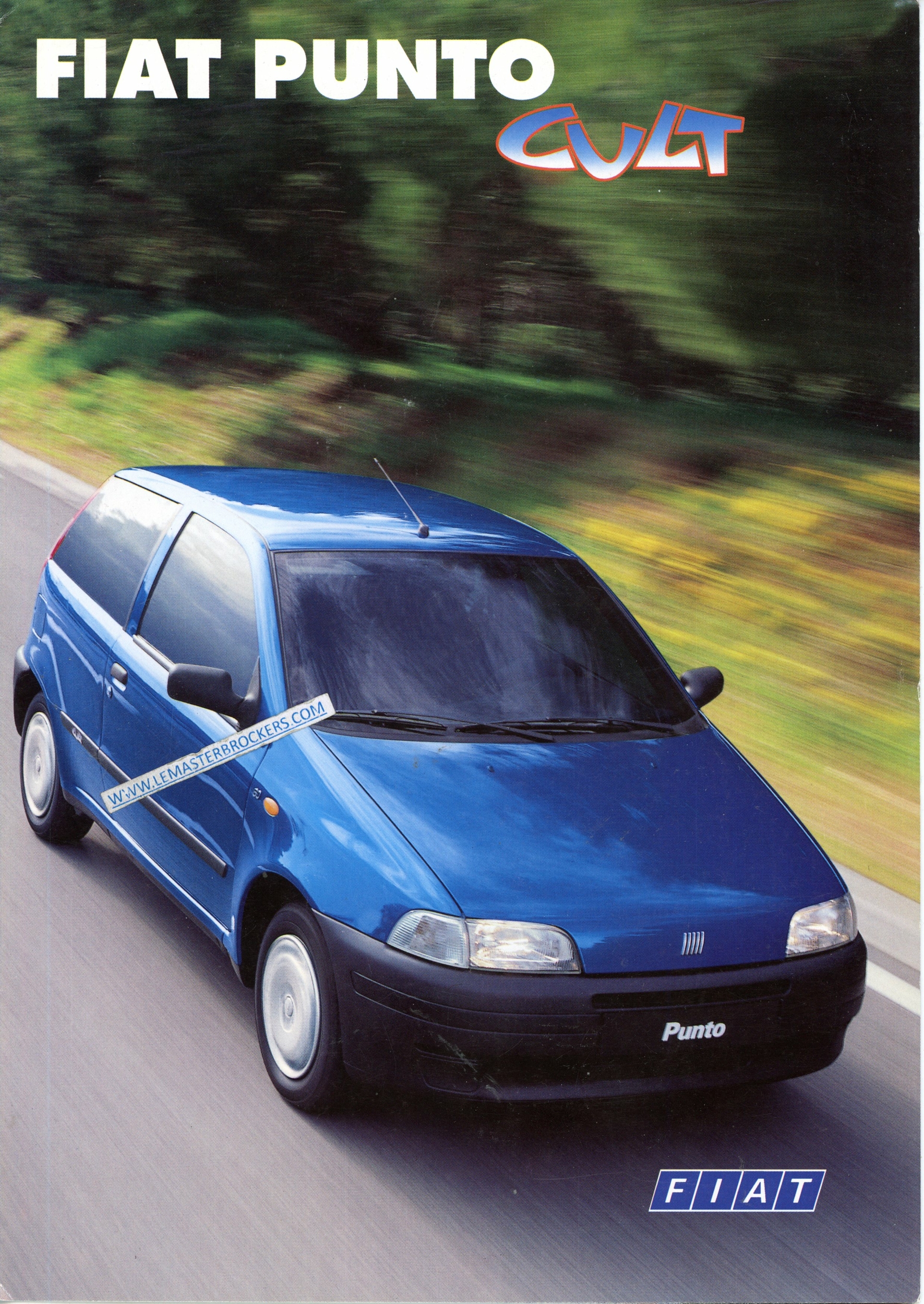BROCHURE FIAT PUNTO CULT 1998