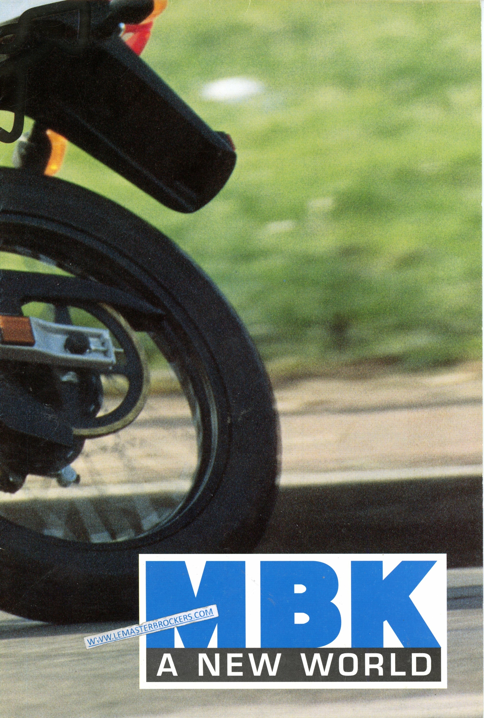 MBK CYCLOMOTEURS 1999 DEPLIANT POSTER