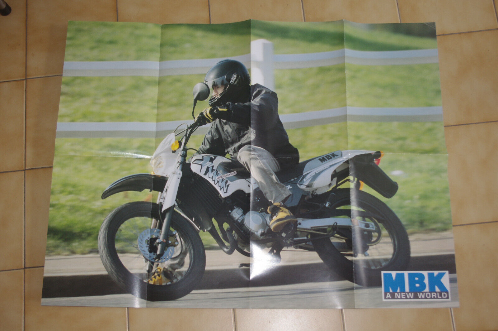 MBK CYCLOMOTEURS 1999 DEPLIANT POSTER