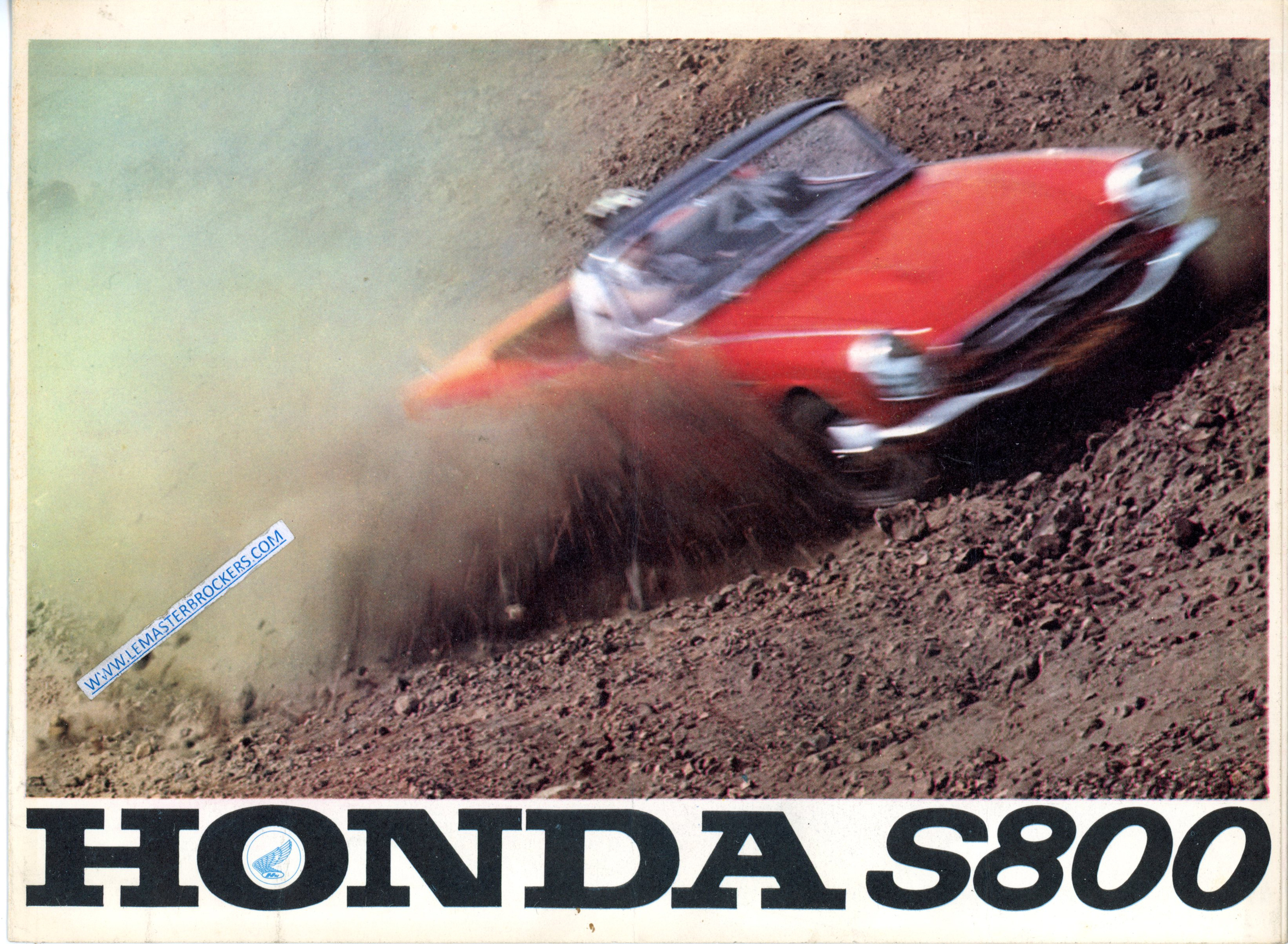 BROCHURE HONDA S 800 S800