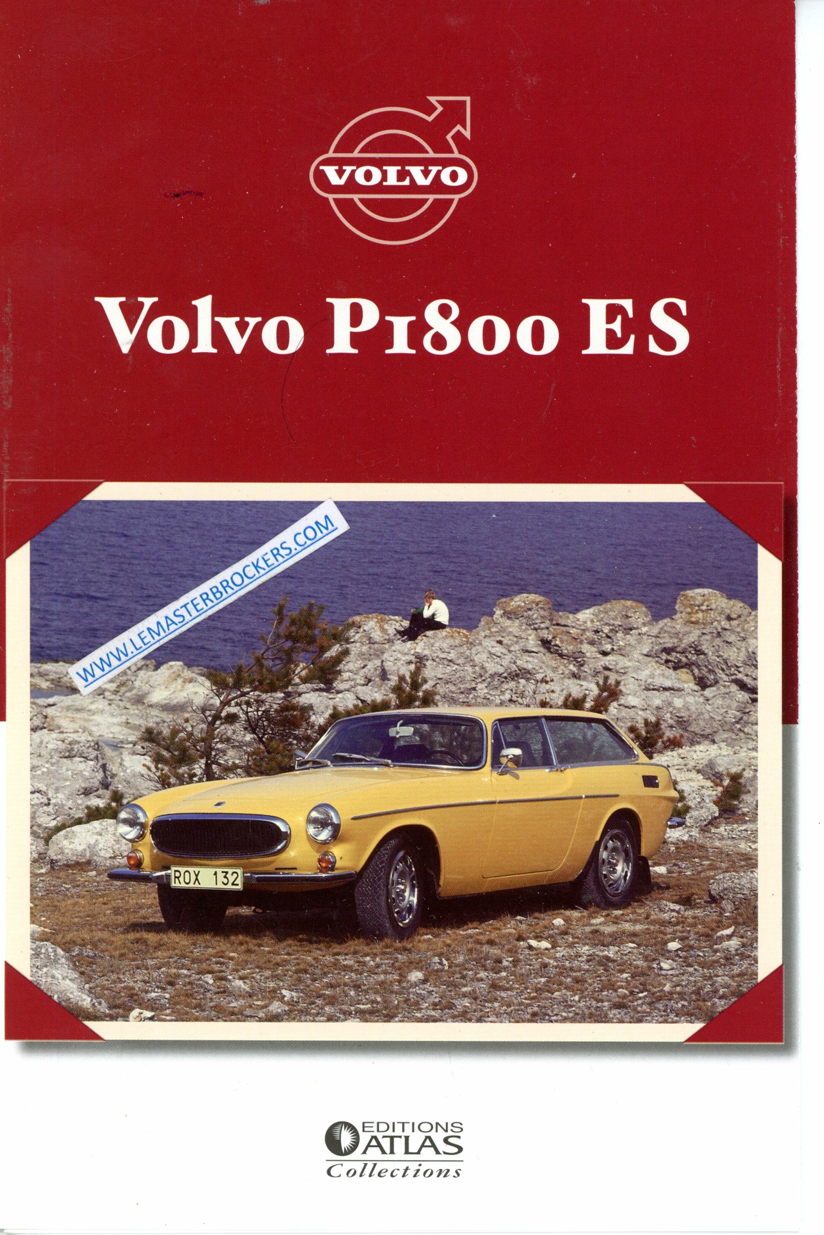 BROCHURE VOLVO P1800 ES 1971 1973