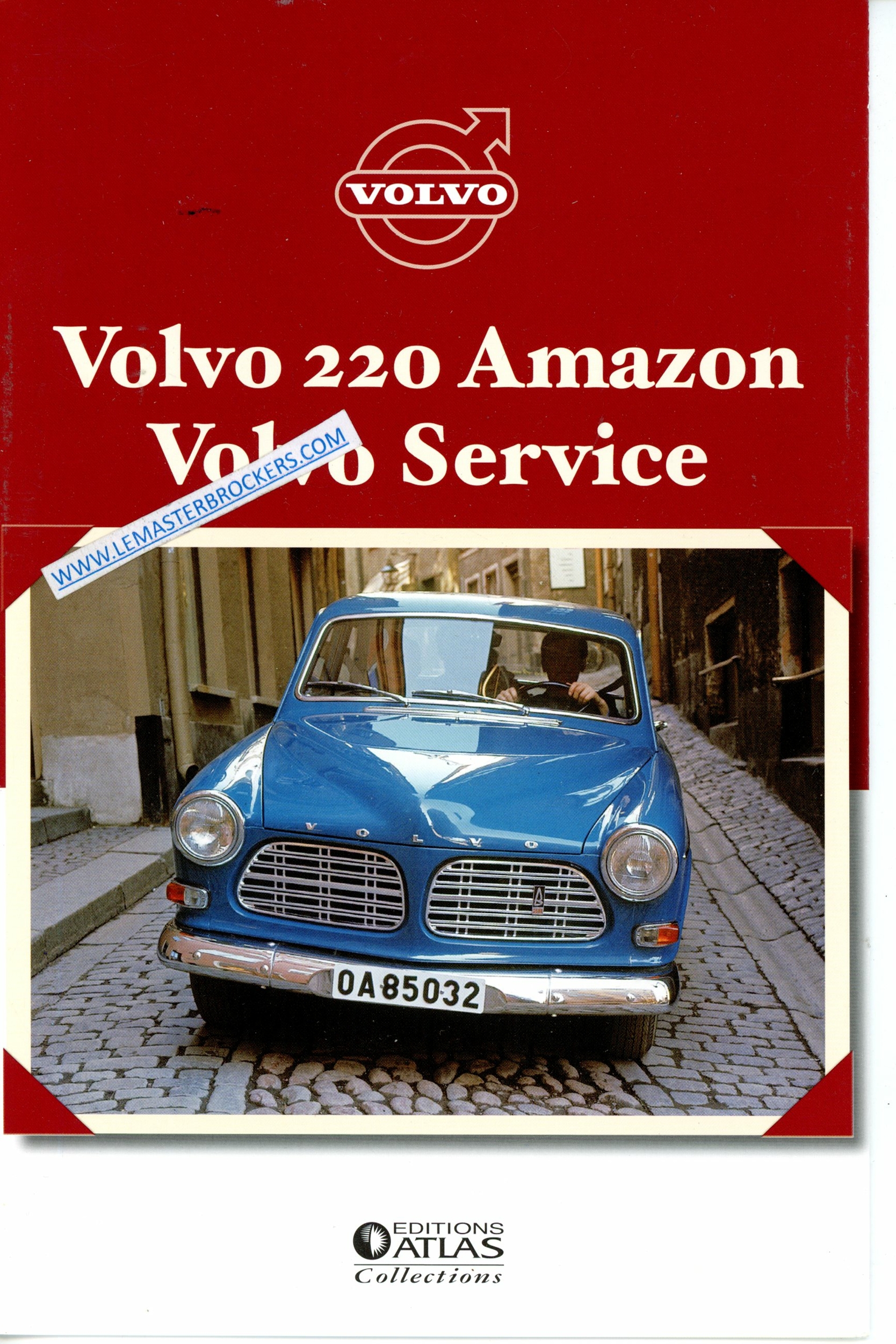 BROCHURE VOLVO 220 AMAZON VOLVO SERVICE P220 1962-1969