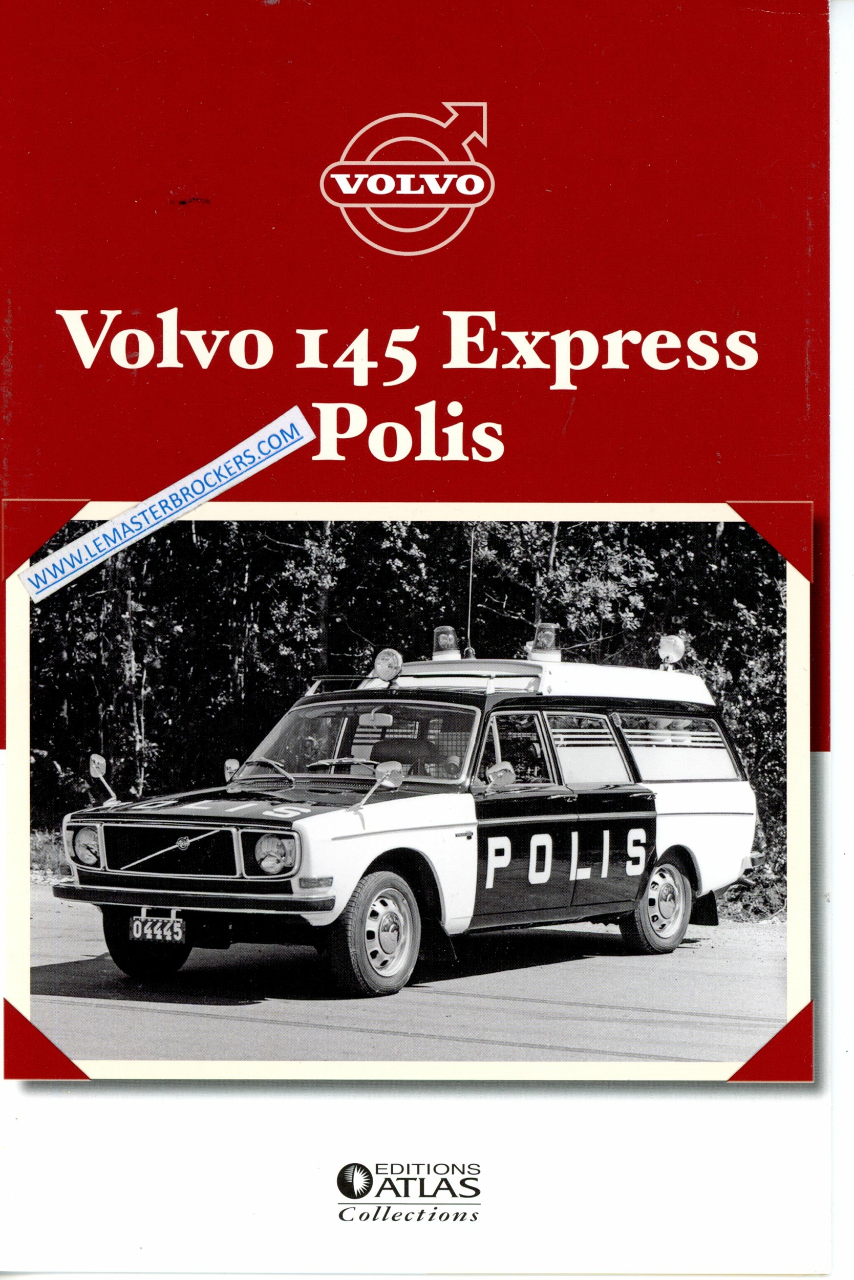 BROCHURE VOLVO 145 EXPRESS POLIS 1971