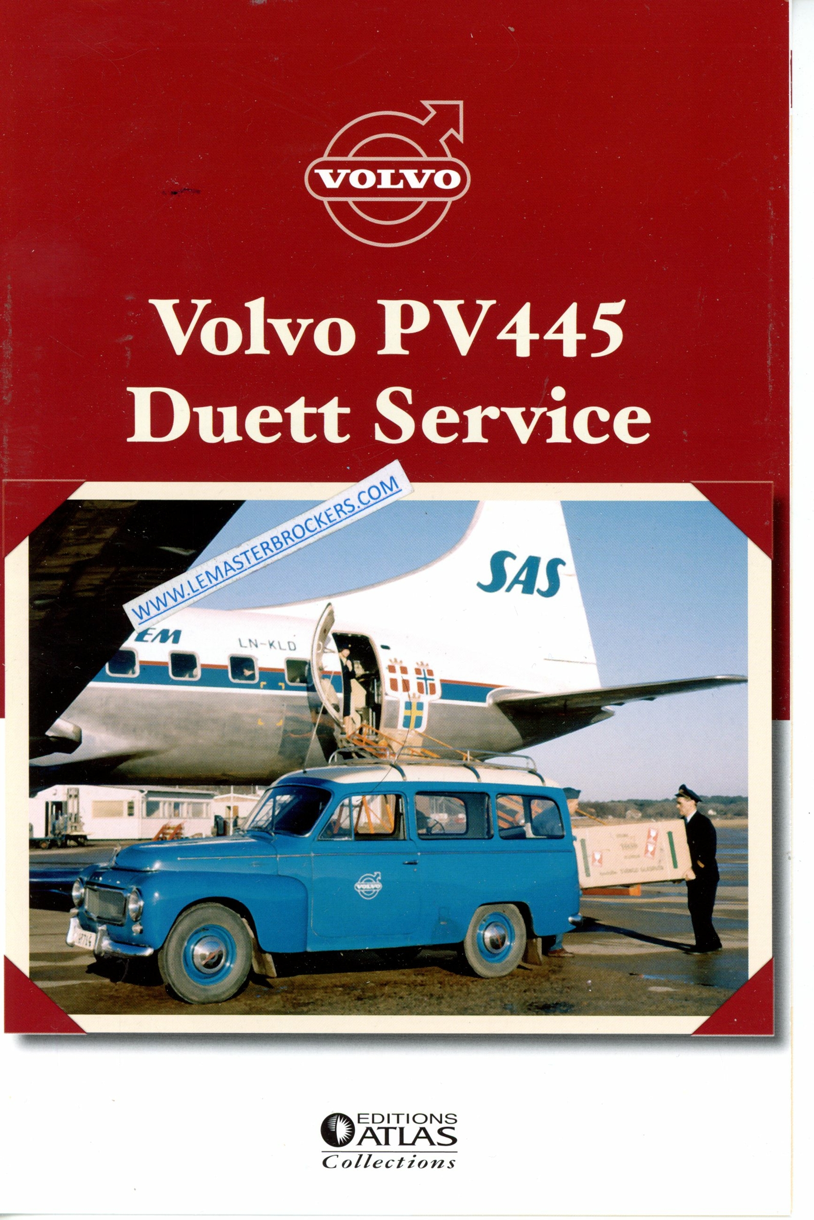 BROCHURE VOLVO PV445 DUETT SERVICE 1957