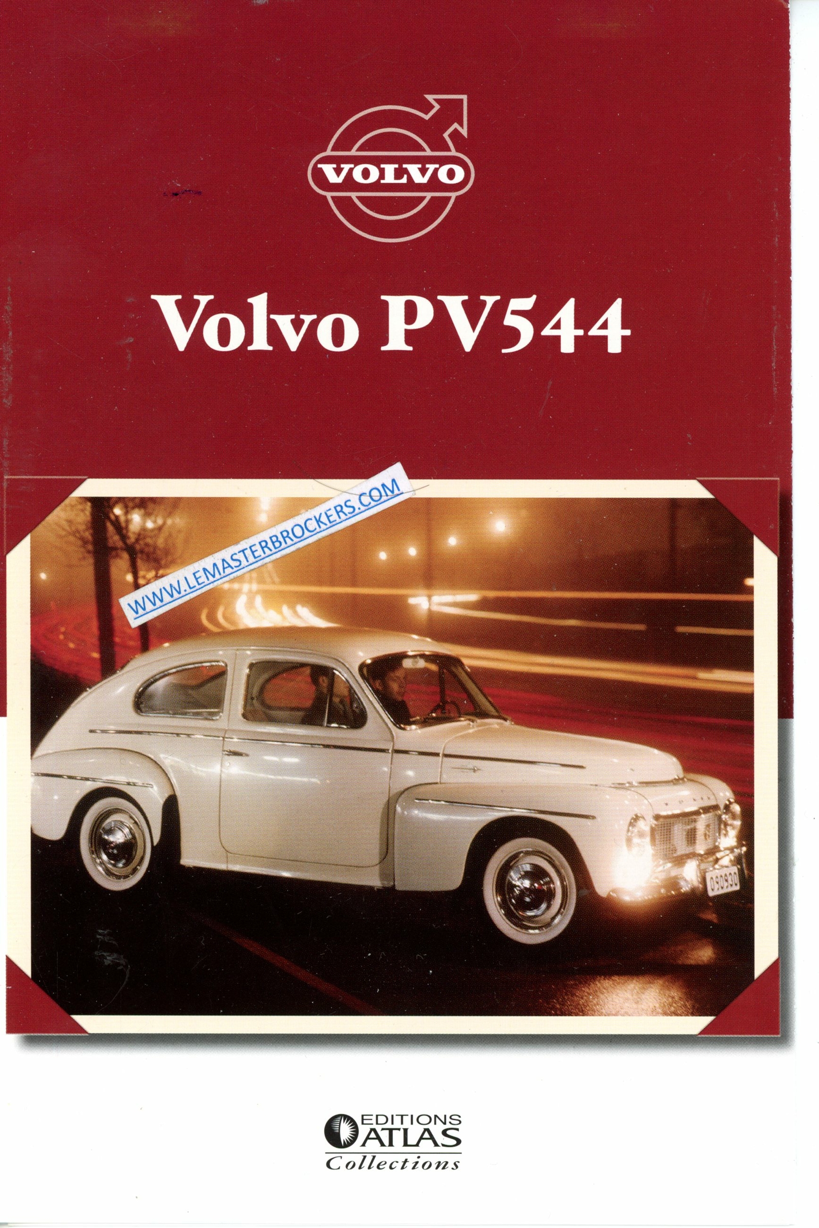 BROCHURE VOLVO PV544 1958 1965