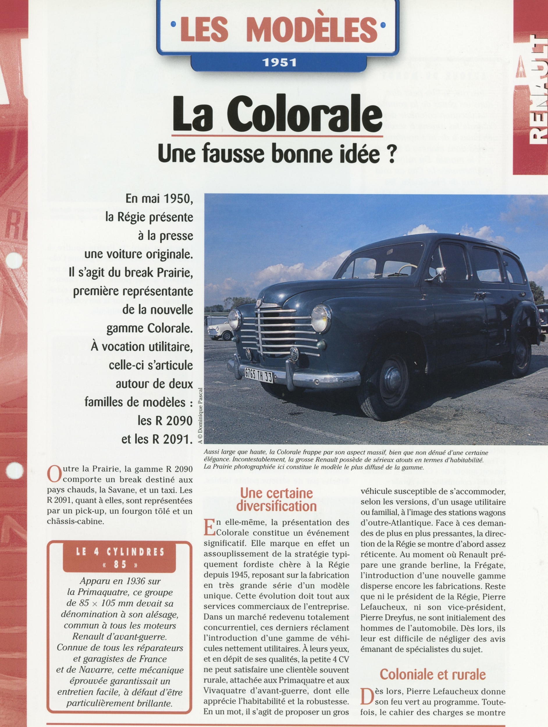FICHE-RENAULT-COLORALE-Fiche-auto-HACHETTE-lemasterbrockers-cars-card-french