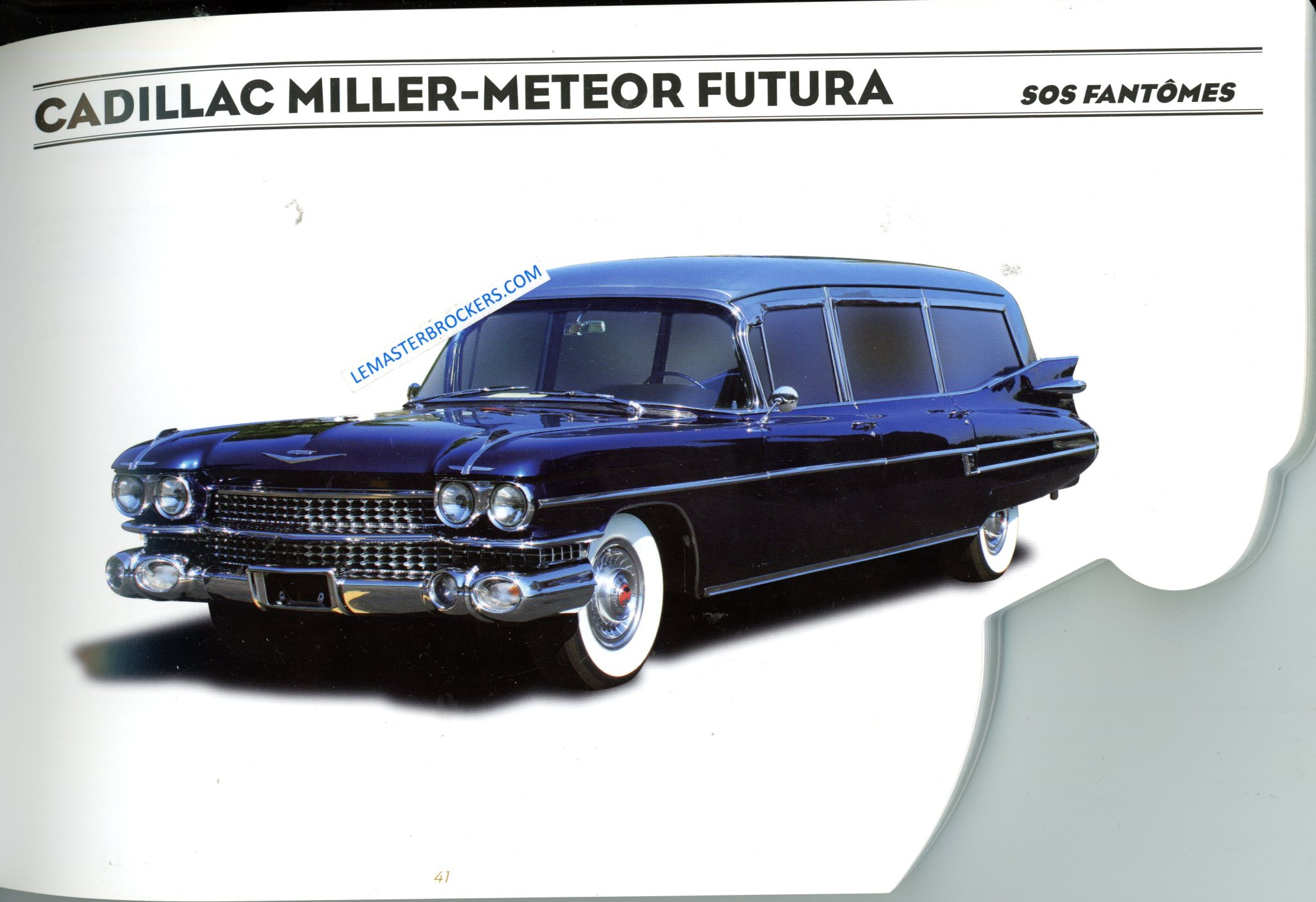 Cadillac Miller Meteor Futura dans SOS Fantômes