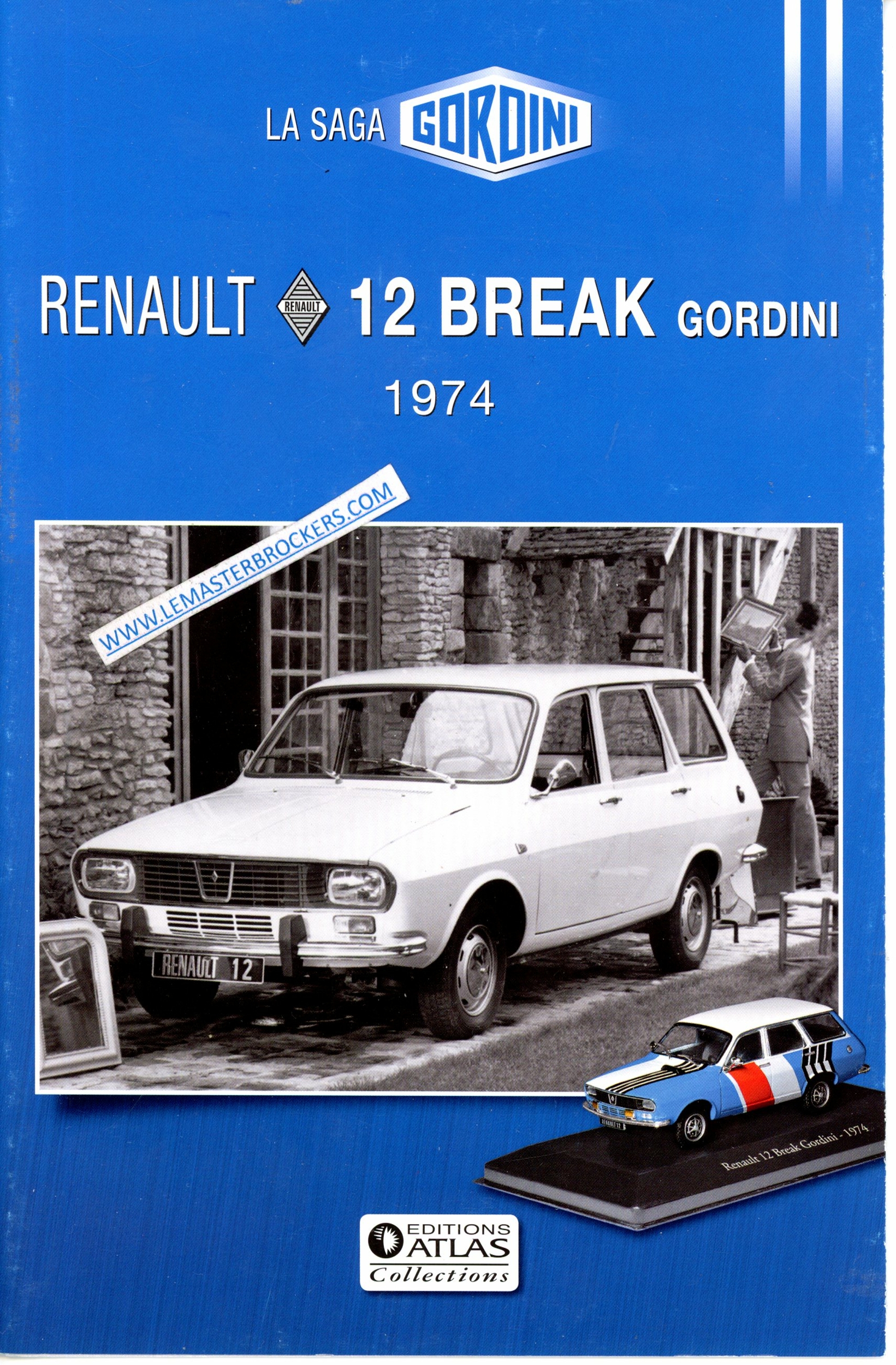 BROCHURE SAGA GORDINI R17 RENAULT 17 BREAK GORDINI 1974