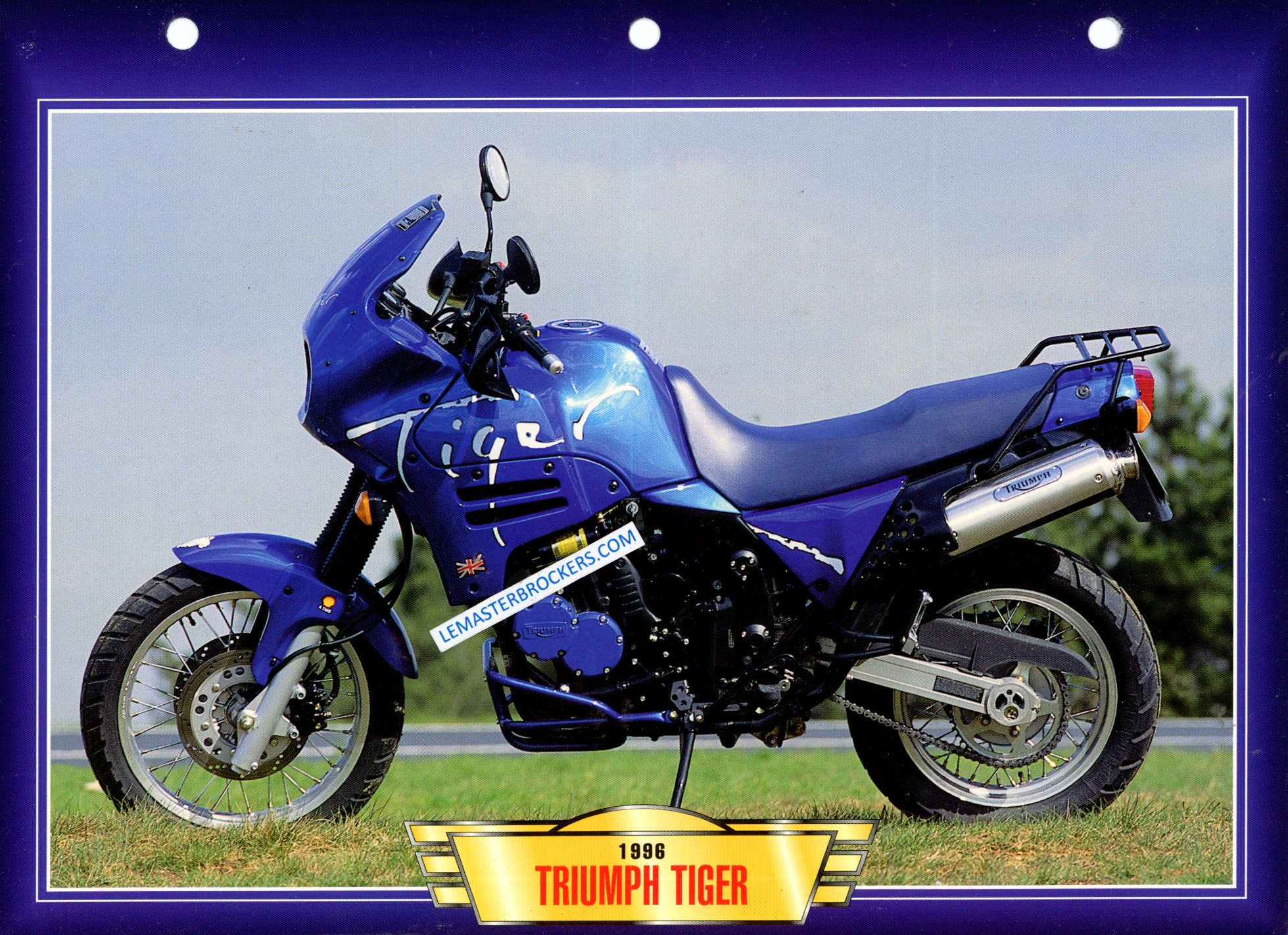 FICHE MOTO TRIUMPH TIGER 1996