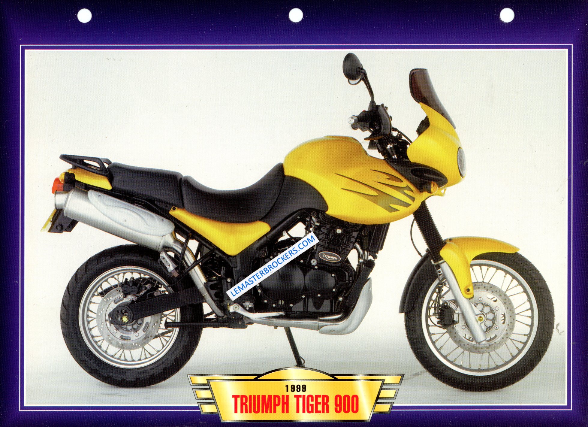 FICHE MOTO TRIUMPH TIGER 900 1999