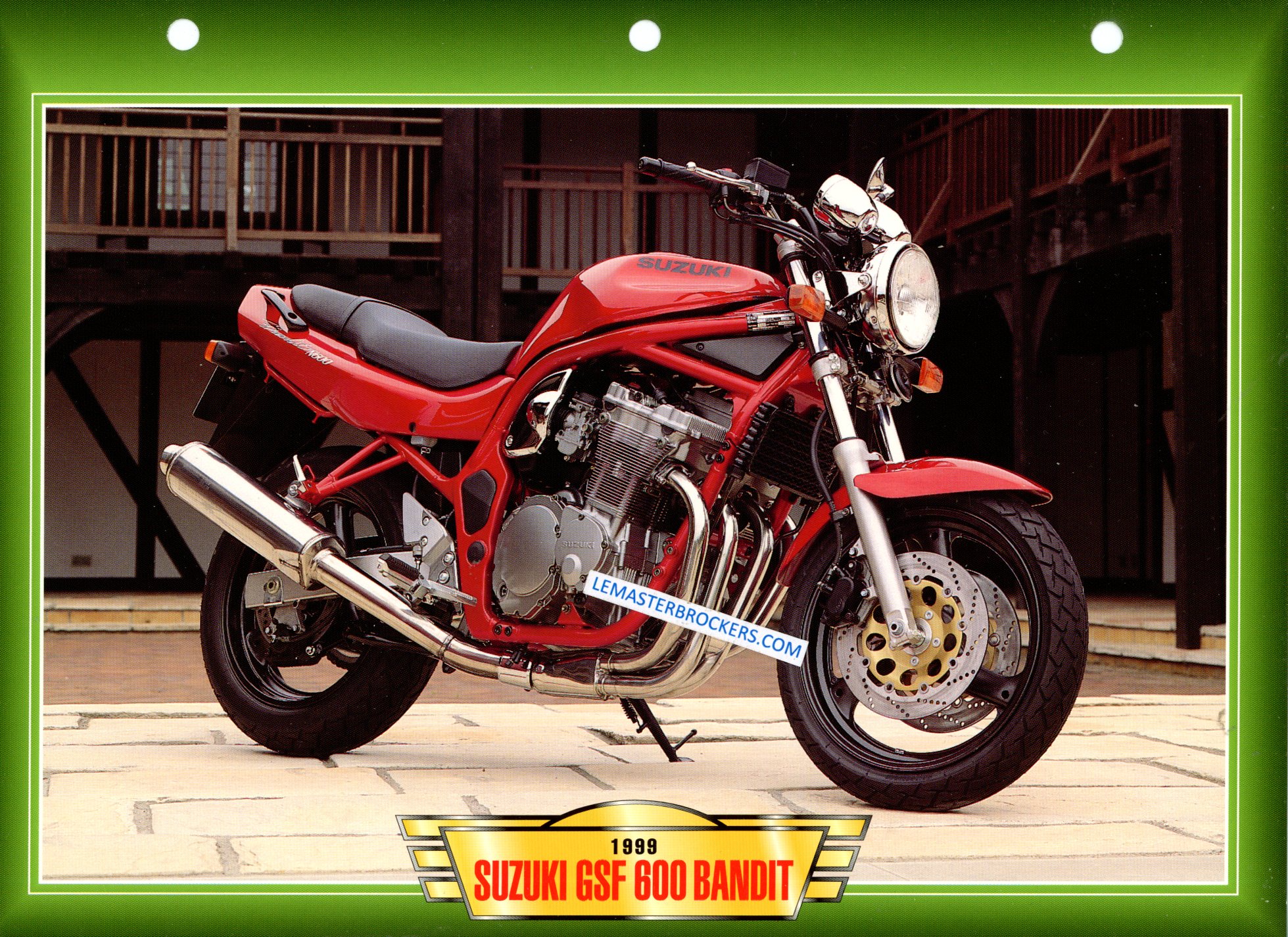 Suzuki GSF 600 Bandit N et S 2001 - Fiche moto