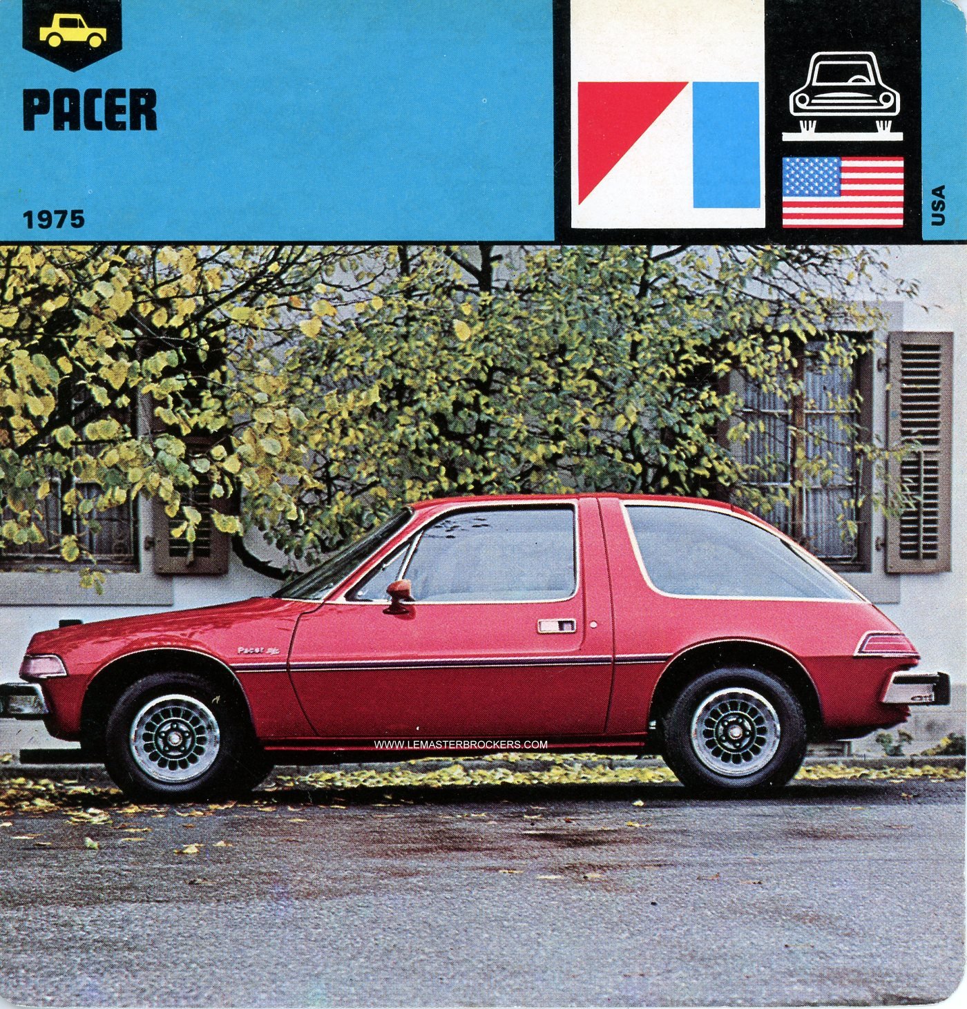 FICHE AUTO PACER 1975