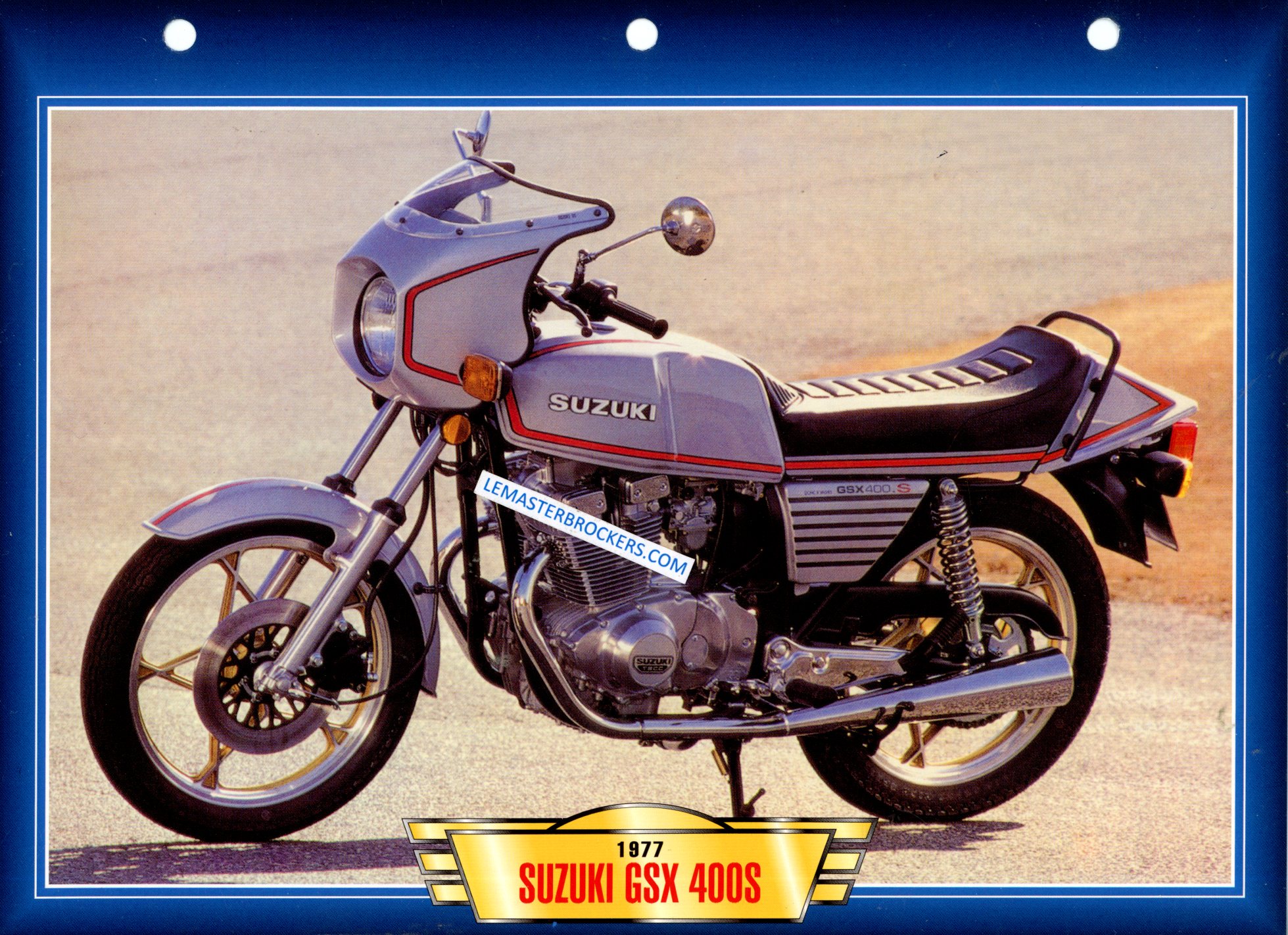 MOTO SUZUKI GSX 400S GSX400S 1977