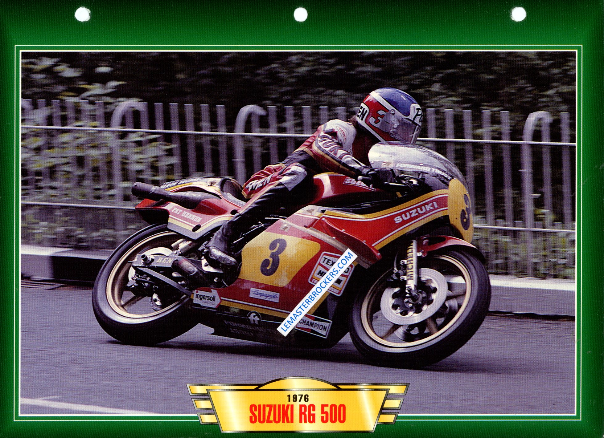 MOTO SUZUKI RG 500 GR500 1977