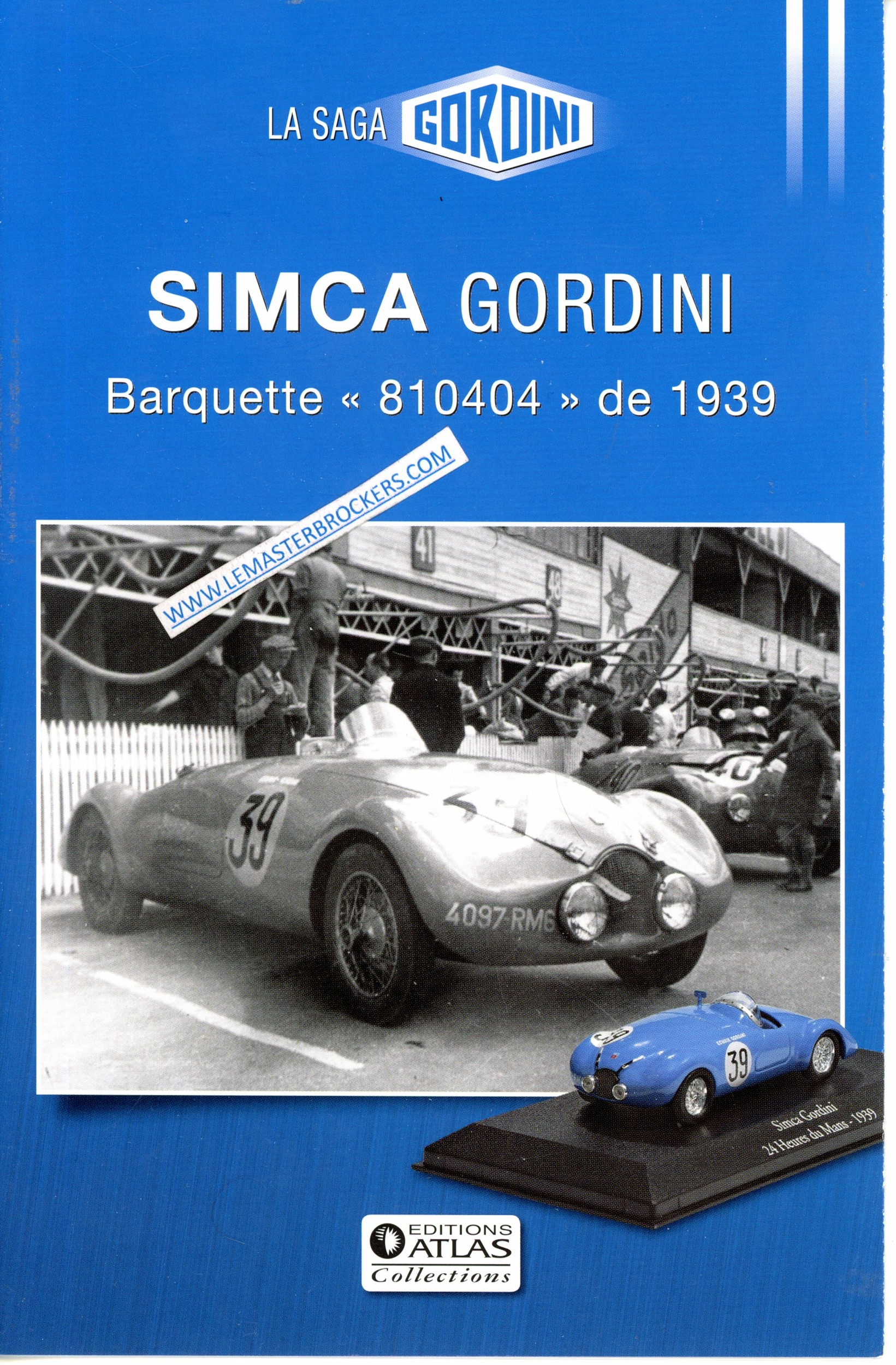 Simca 8 Huit - 24h Le Mans 1939 | Spark 9427