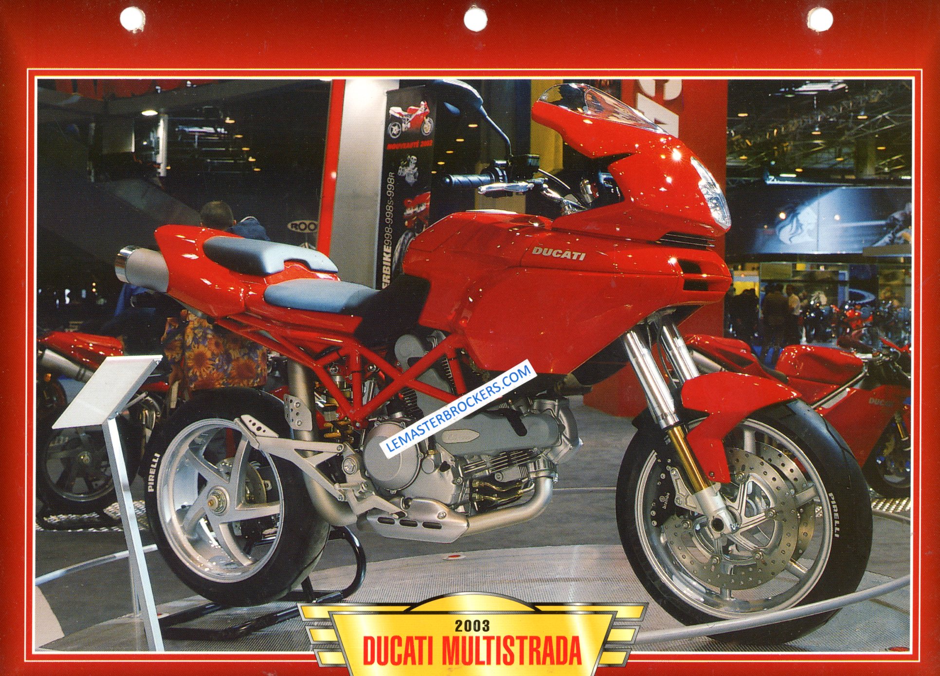 FICHE MOTO DUCATI MULTISTRADA 2003