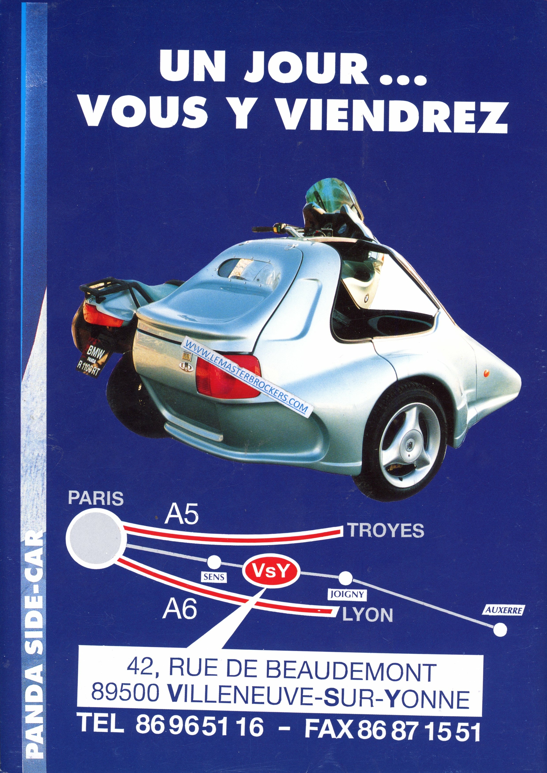 POCHETTE PANDA SIDE-CAR
