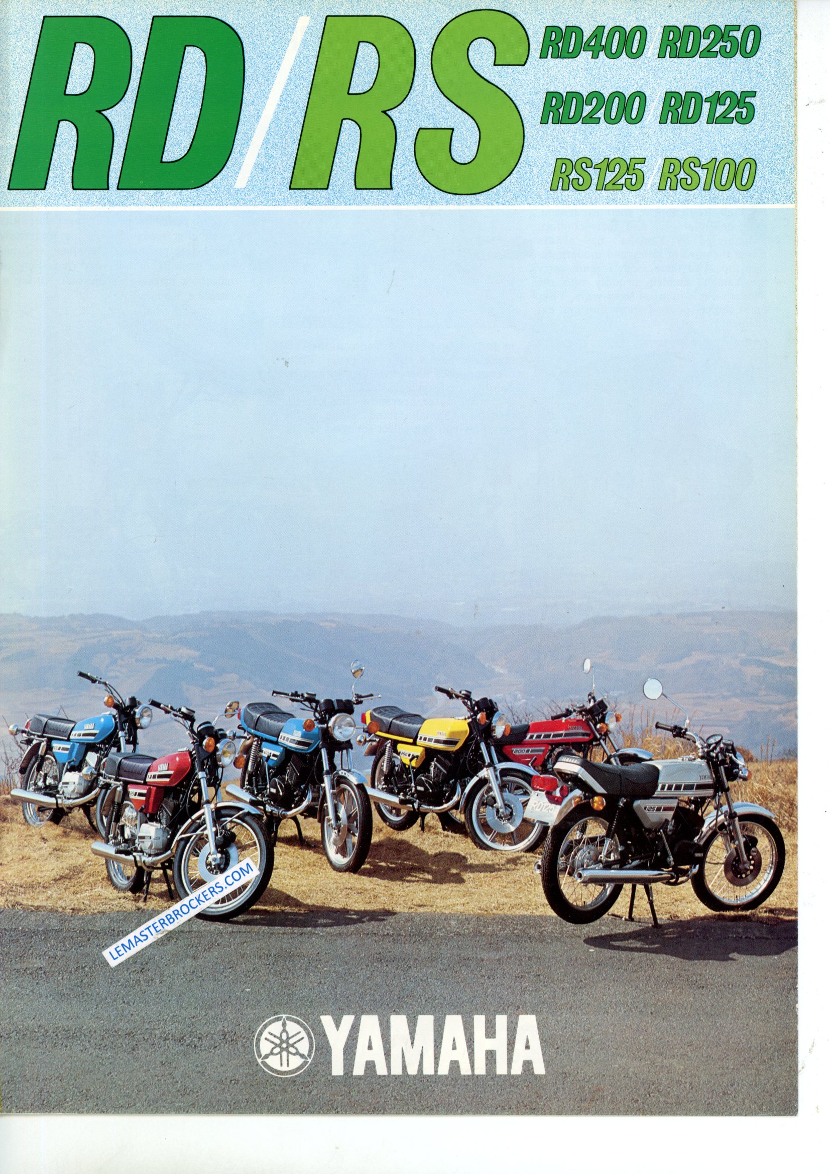 YAMAHA RD SR RD400 RD250 RD200 RD125 RS125 RS100