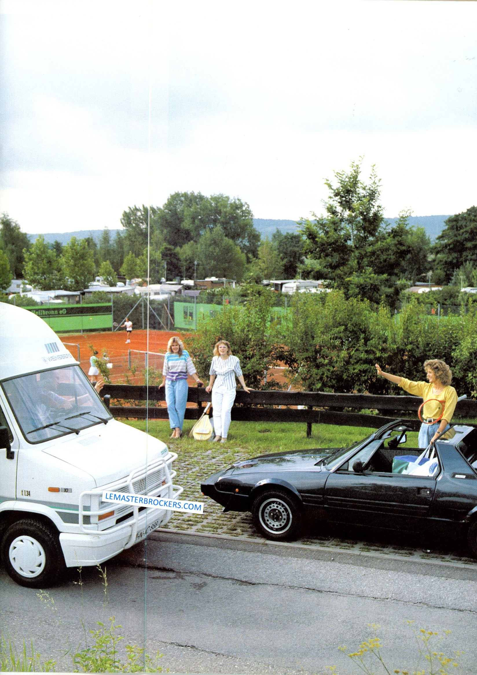 BROCHURE YOUNGTIMER WEINSBERG COMOS ET FIAT X1-9 BERTONE