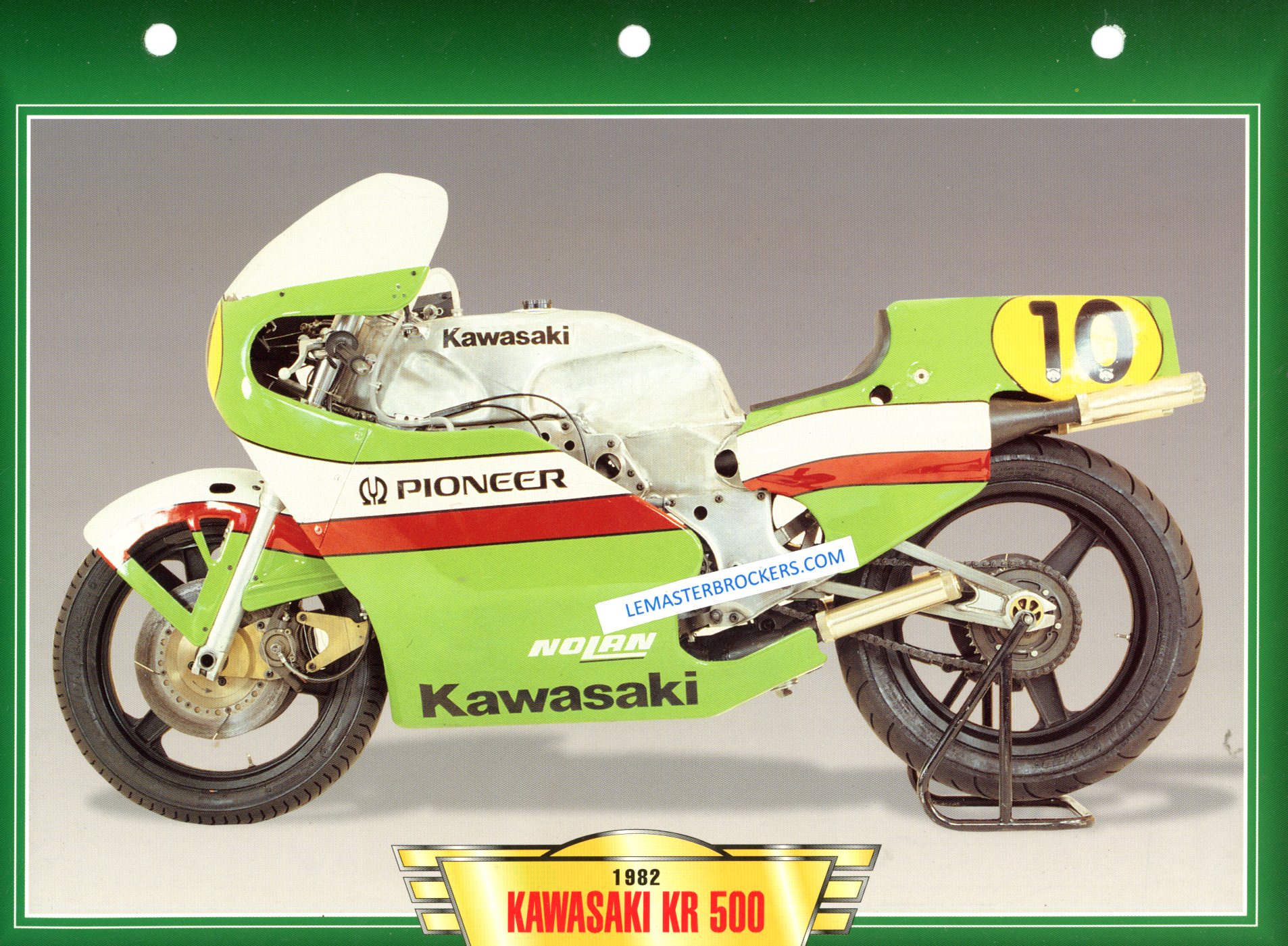 KAWASAKI KR 500 KR500 1982 FCHE MOTO COLLECTION